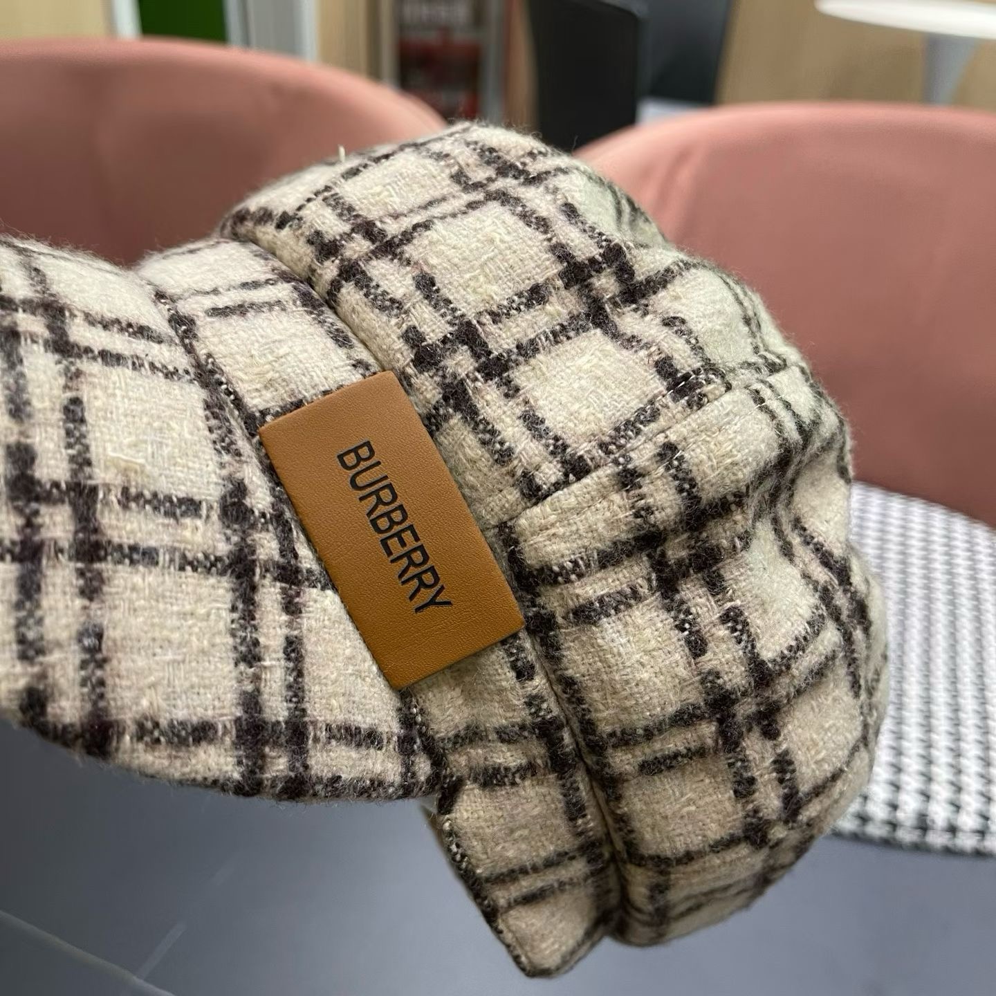 巴宝莉Burberry英伦风贝雷帽子女款2025新款时尚百搭画家帽日系显脸小鸭舌八角帽