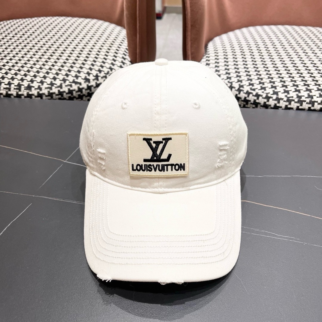 LV路易威登棒球帽🧢轻盈透气。完美版型，独家实物拍摄，男女适用