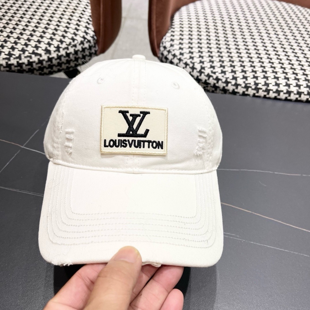 LV路易威登棒球帽🧢轻盈透气。完美版型，独家实物拍摄，男女适用