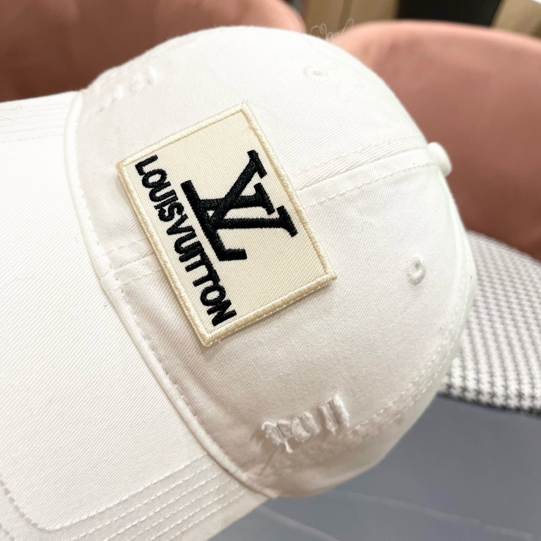 LV路易威登棒球帽🧢轻盈透气。完美版型，独家实物拍摄，男女适用