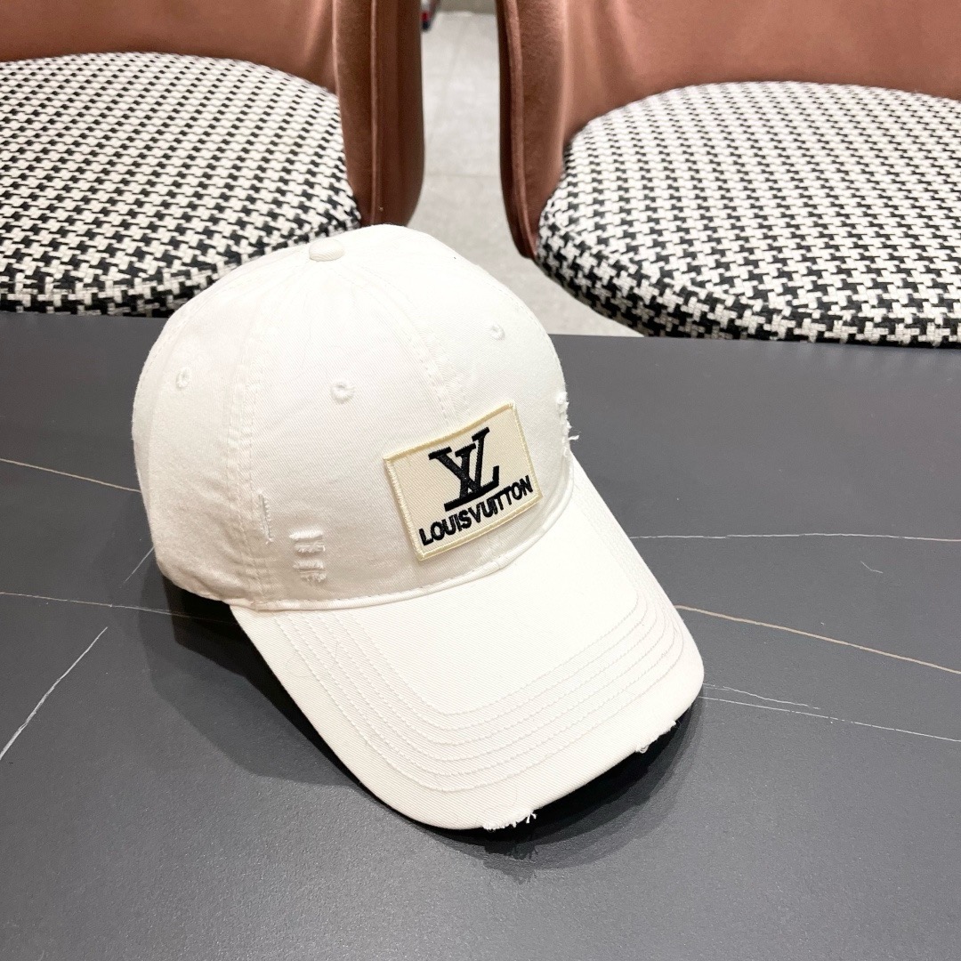 LV路易威登棒球帽🧢轻盈透气。完美版型，独家实物拍摄，男女适用