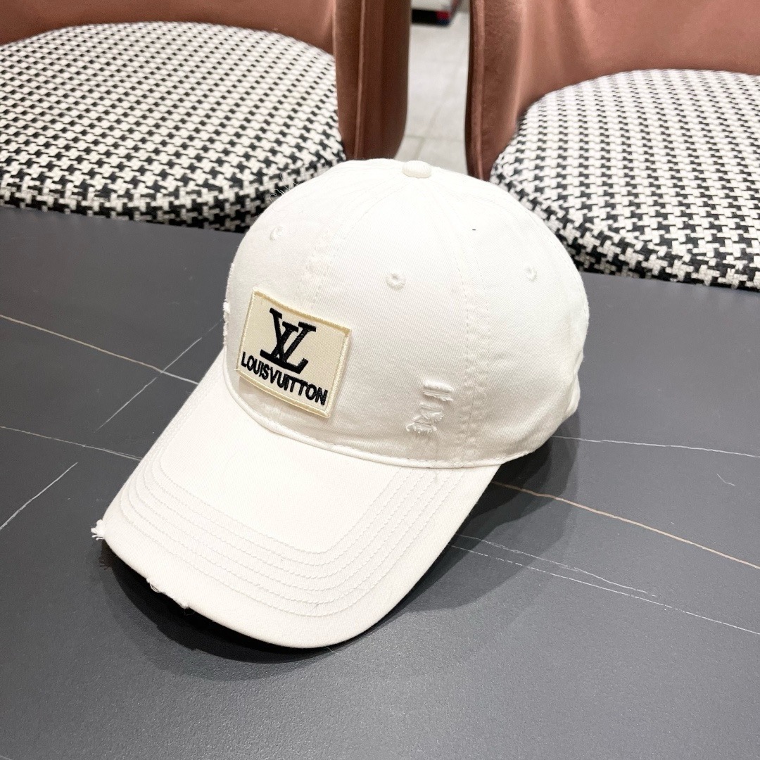 LV路易威登棒球帽🧢轻盈透气。完美版型，独家实物拍摄，男女适用