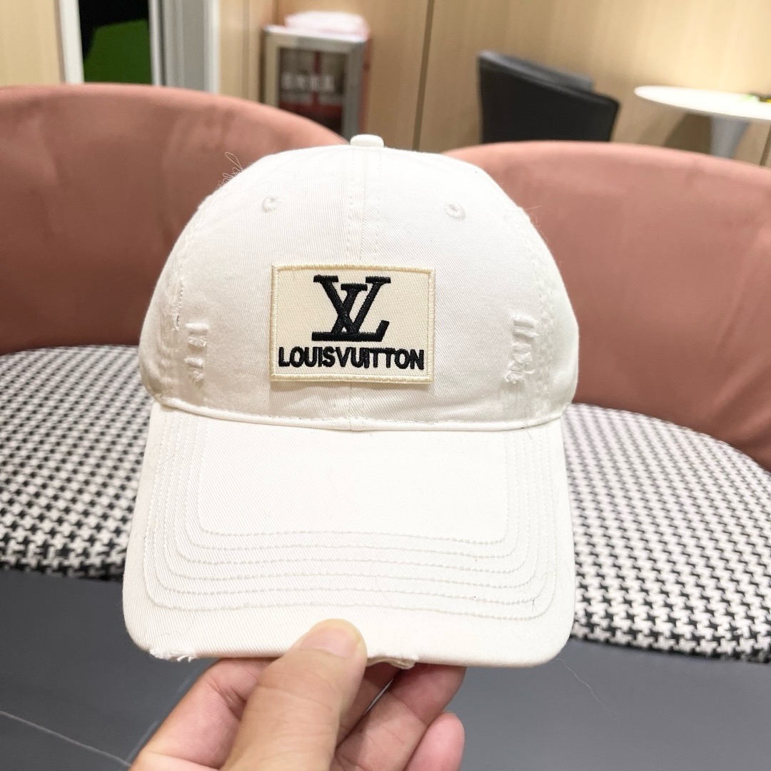 LV路易威登棒球帽🧢轻盈透气。完美版型，独家实物拍摄，男女适用