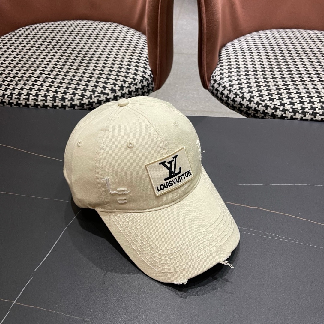LV路易威登棒球帽🧢轻盈透气。完美版型，独家实物拍摄，男女适用