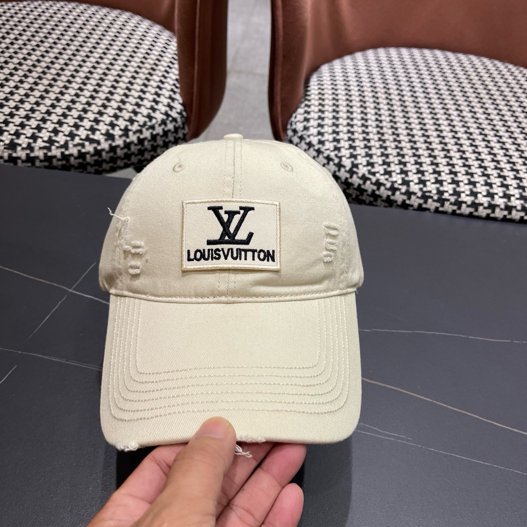 LV路易威登棒球帽🧢轻盈透气。完美版型，独家实物拍摄，男女适用