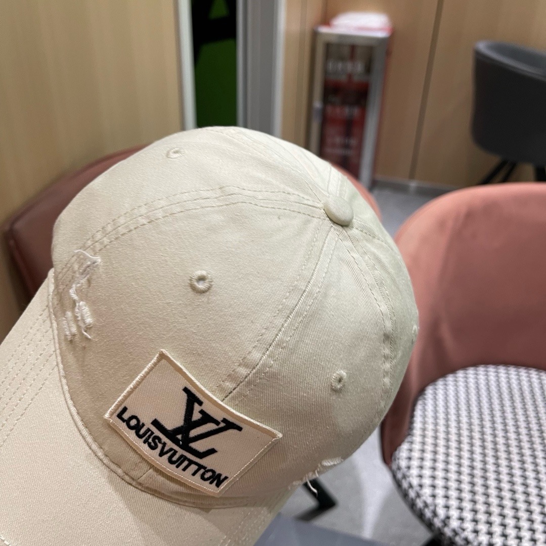 LV路易威登棒球帽🧢轻盈透气。完美版型，独家实物拍摄，男女适用
