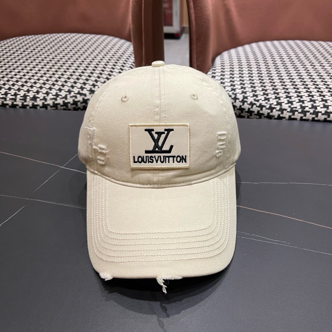 LV路易威登棒球帽🧢轻盈透气。完美版型，独家实物拍摄，男女适用