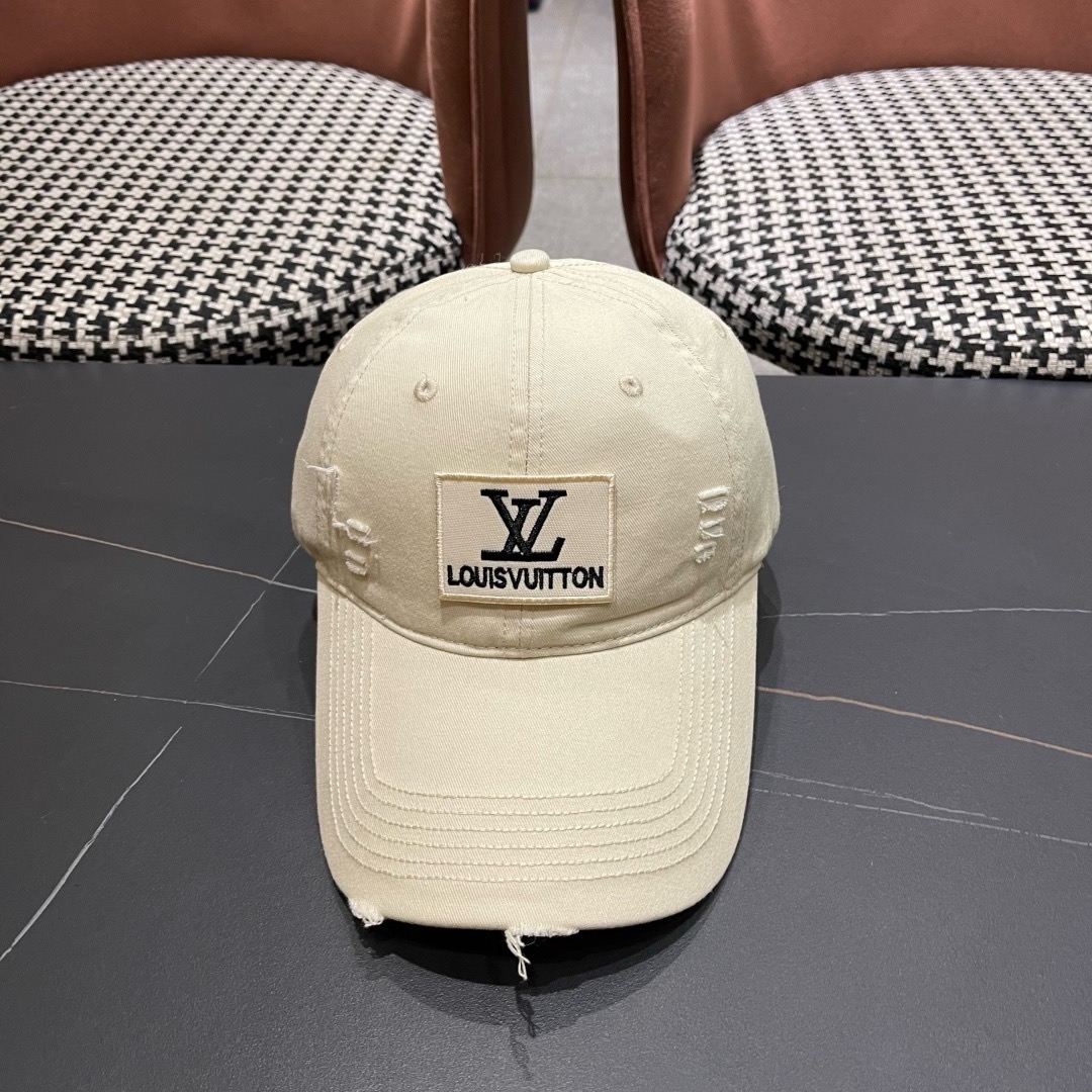 LV路易威登棒球帽🧢轻盈透气。完美版型，独家实物拍摄，男女适用