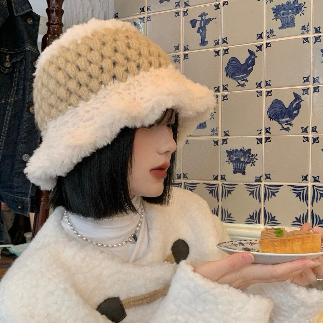 NO:689786,[CHANEL Chanel's new autumn style twist knitted bucket hat, fur basin hat, versatile and casual ~ small fragrant style hat bucket hat, baseball cap knitted hat, hat, chanel, chanel, espadrilles, hats19860909【CHANEL香奈儿新款秋款麻花针织渔夫帽 毛毛盆帽百搭休闲～小香风帽子渔夫帽棒球帽针织帽,帽子,chanel,chanel,espadrilles,hats,hat