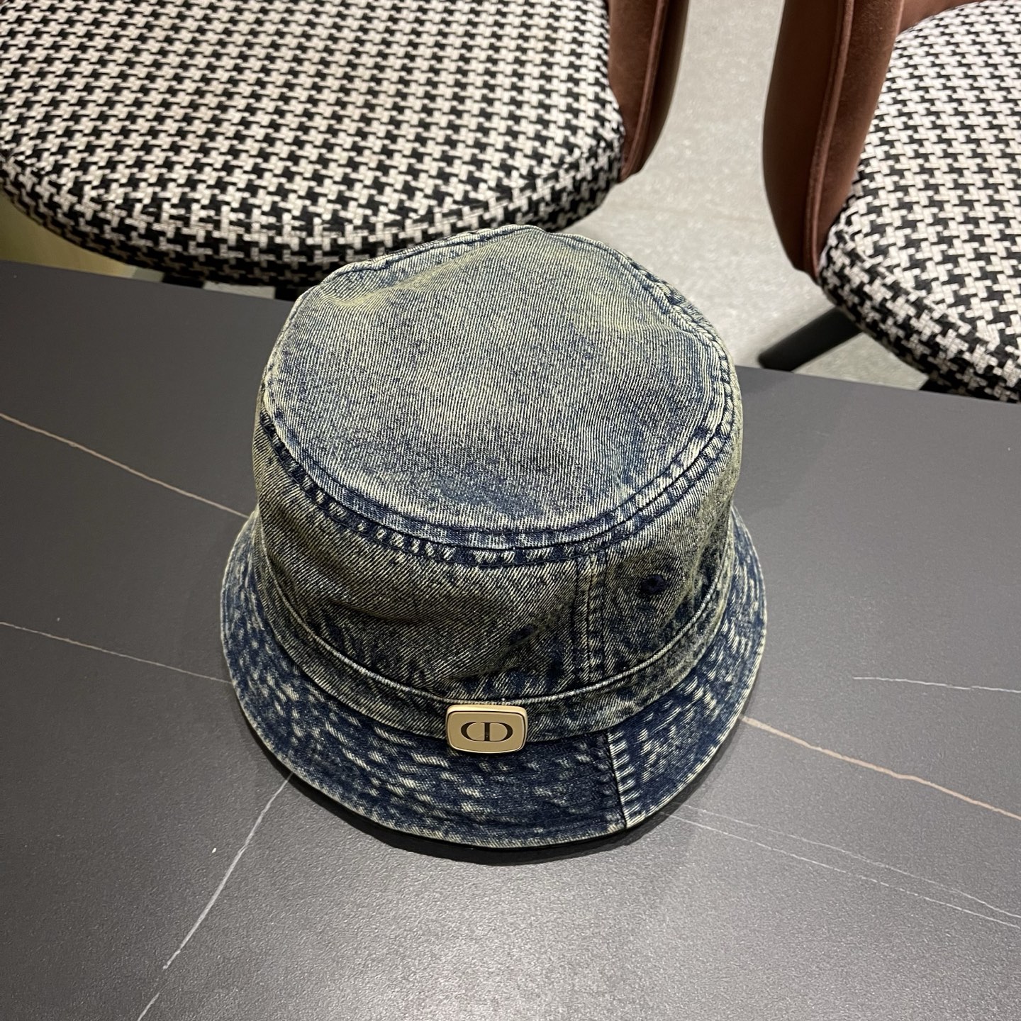 DIOR迪奥 渔夫帽男夏季防晒盆帽遮阳帽四季太阳帽户外棒球帽短檐嘻哈牛仔帽