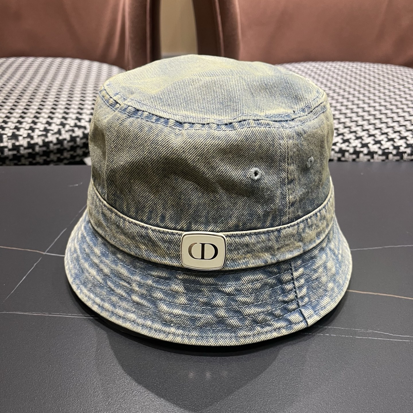 DIOR迪奥 渔夫帽男夏季防晒盆帽遮阳帽四季太阳帽户外棒球帽短檐嘻哈牛仔帽