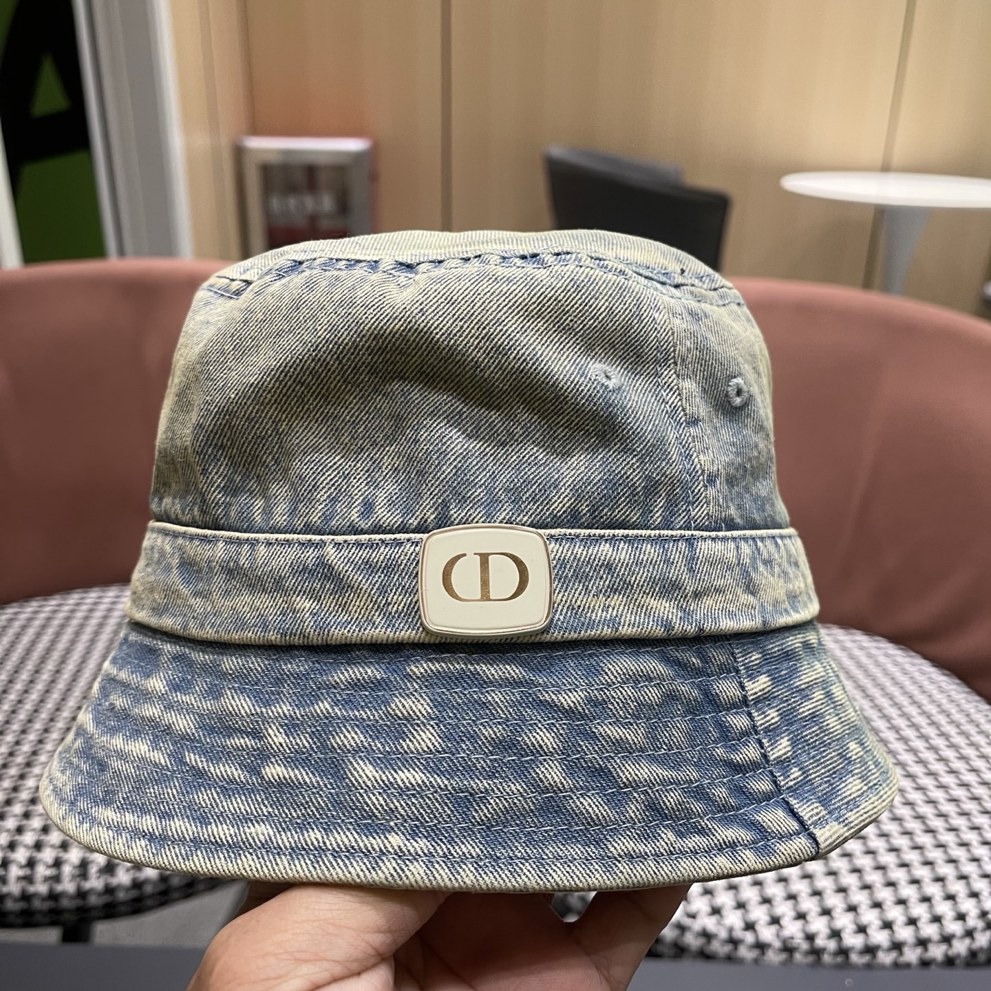 DIOR迪奥 渔夫帽男夏季防晒盆帽遮阳帽四季太阳帽户外棒球帽短檐嘻哈牛仔帽