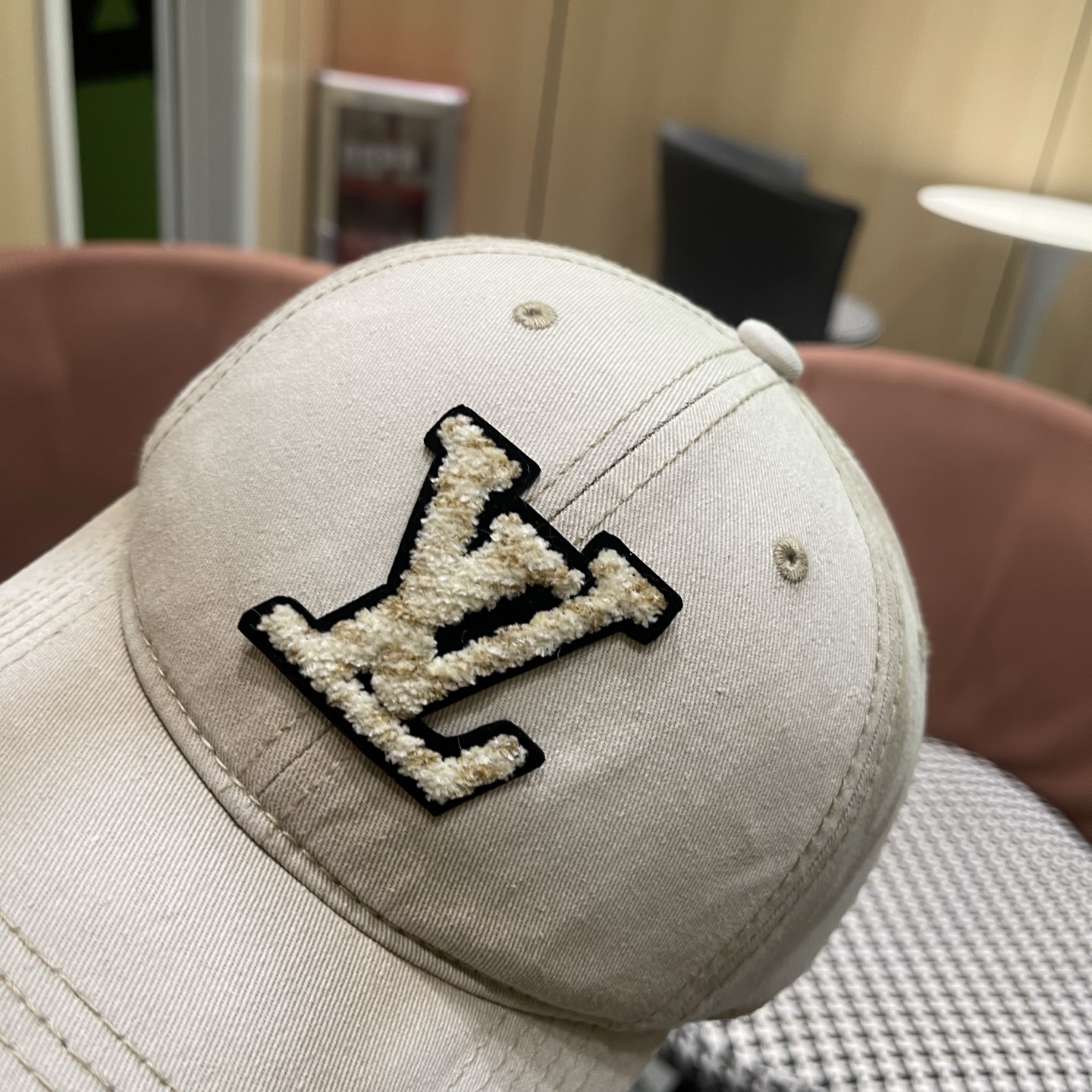 LV路易威登 水洗牛仔新款棒球帽男女韩版休闲百搭遮阳显脸小鸭舌帽