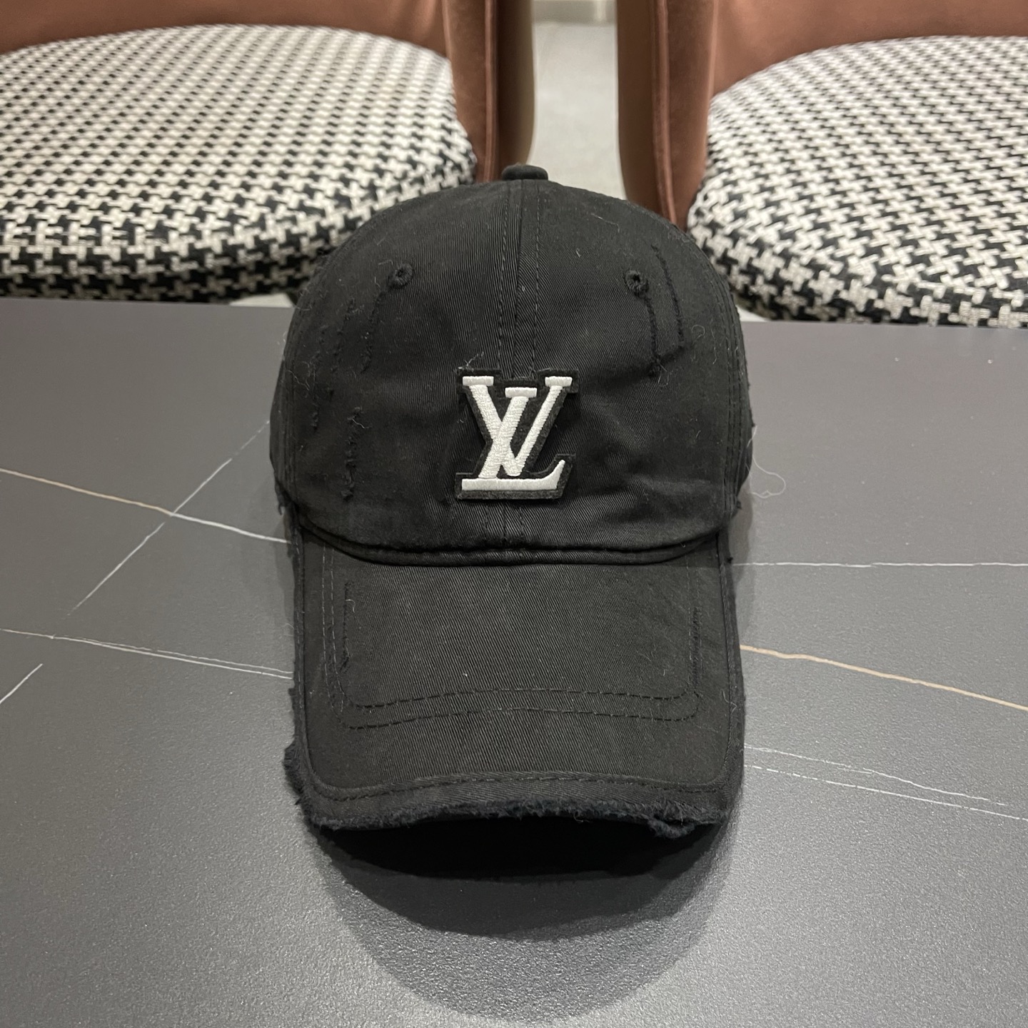 LV路易威登 棒球帽潮男休闲百搭母韩版时尚防晒百搭鸭舌帽女ins