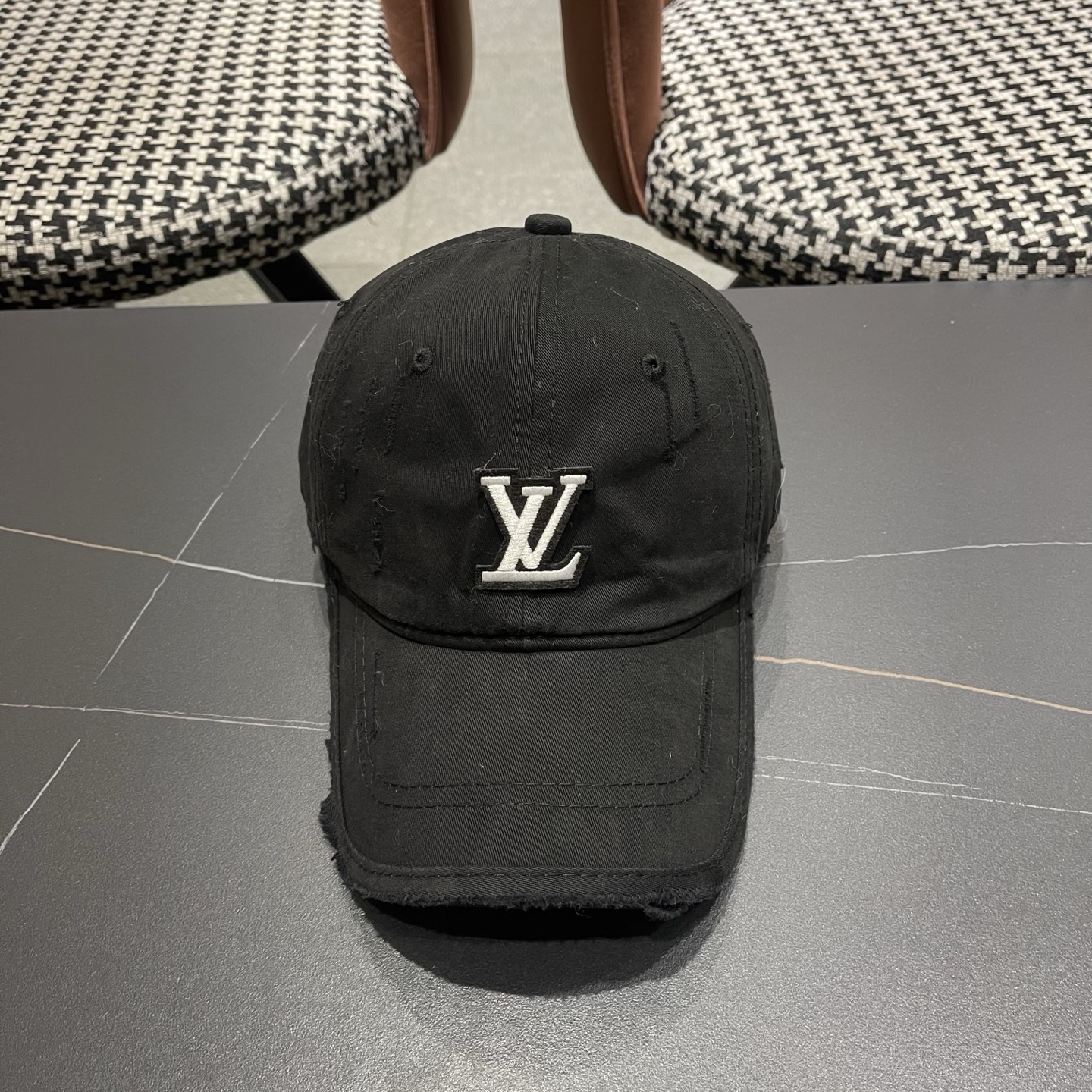 LV路易威登 棒球帽潮男休闲百搭母韩版时尚防晒百搭鸭舌帽女ins