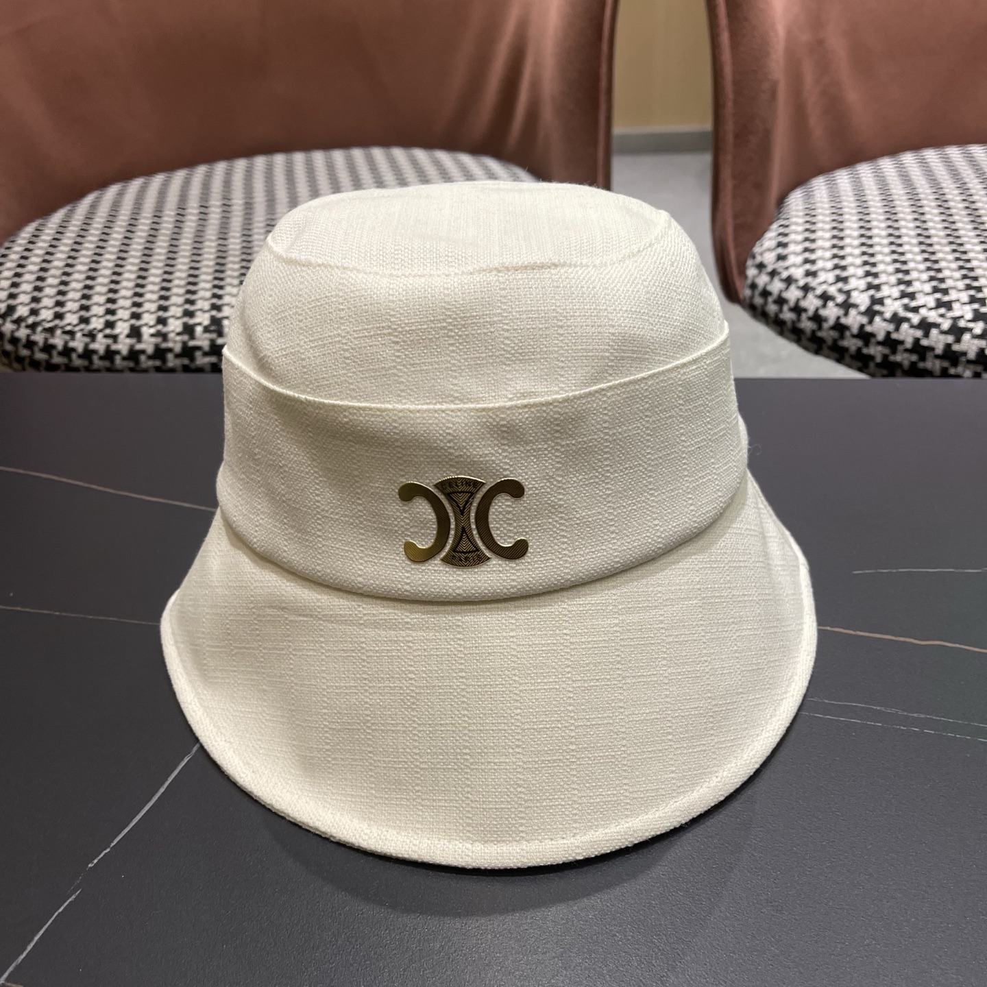 Celine 赛琳 春款网红大蝴蝶结铁丝渔夫帽日系甜美百搭显脸遮阳大帽檐盆帽