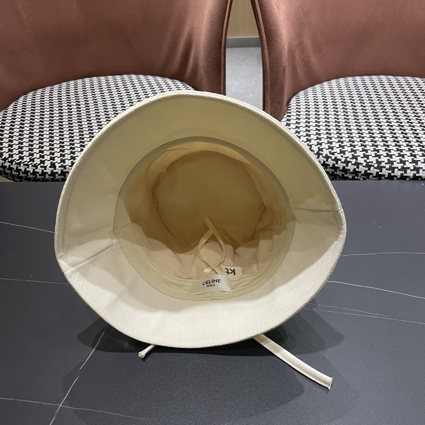 Celine 赛琳 春款网红大蝴蝶结铁丝渔夫帽日系甜美百搭显脸遮阳大帽檐盆帽