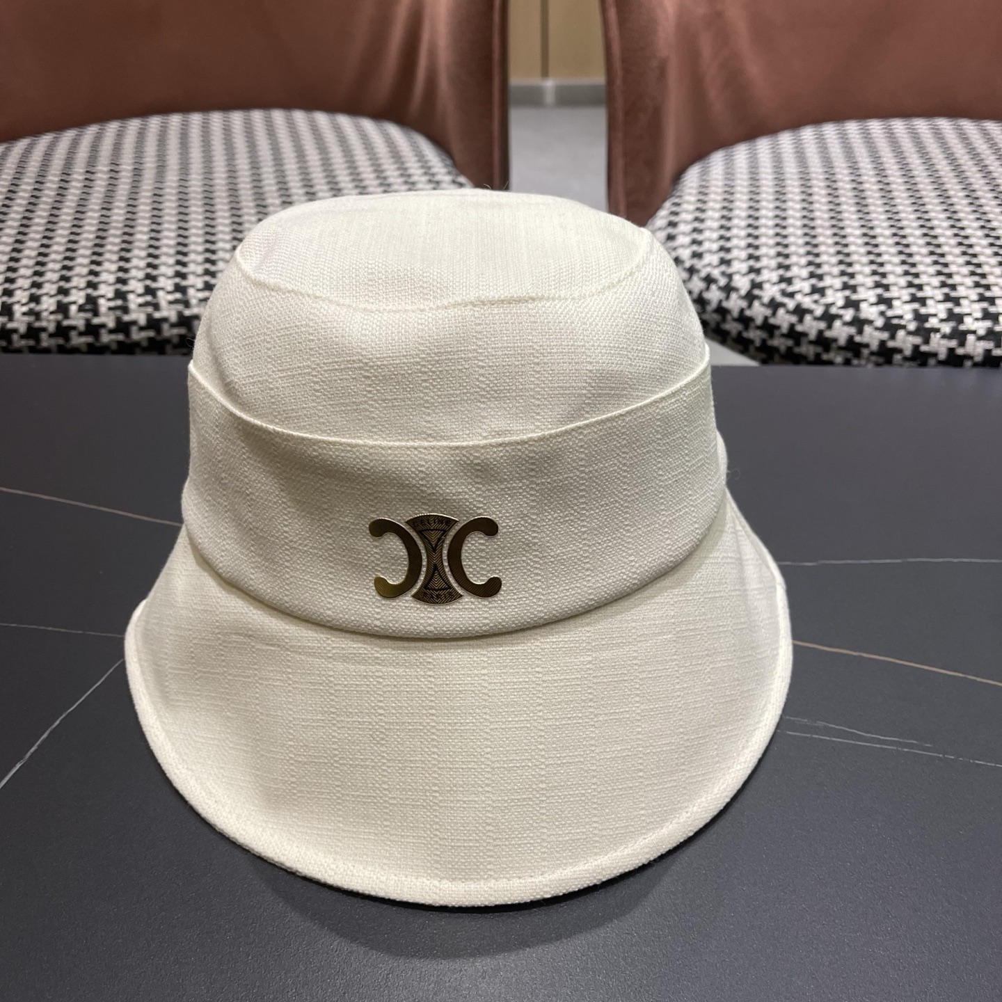 Celine 赛琳 春款网红大蝴蝶结铁丝渔夫帽日系甜美百搭显脸遮阳大帽檐盆帽