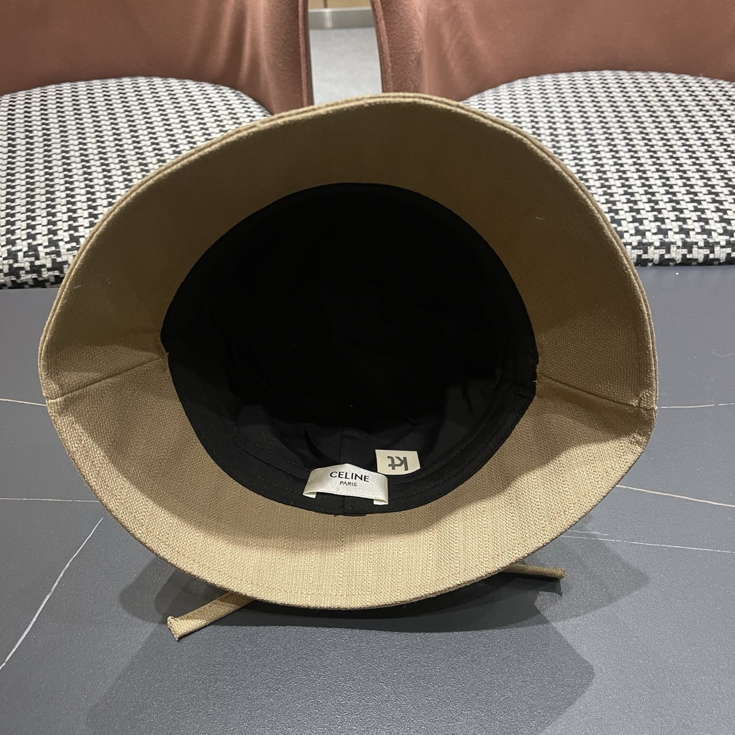 Celine 赛琳 春款网红大蝴蝶结铁丝渔夫帽日系甜美百搭显脸遮阳大帽檐盆帽