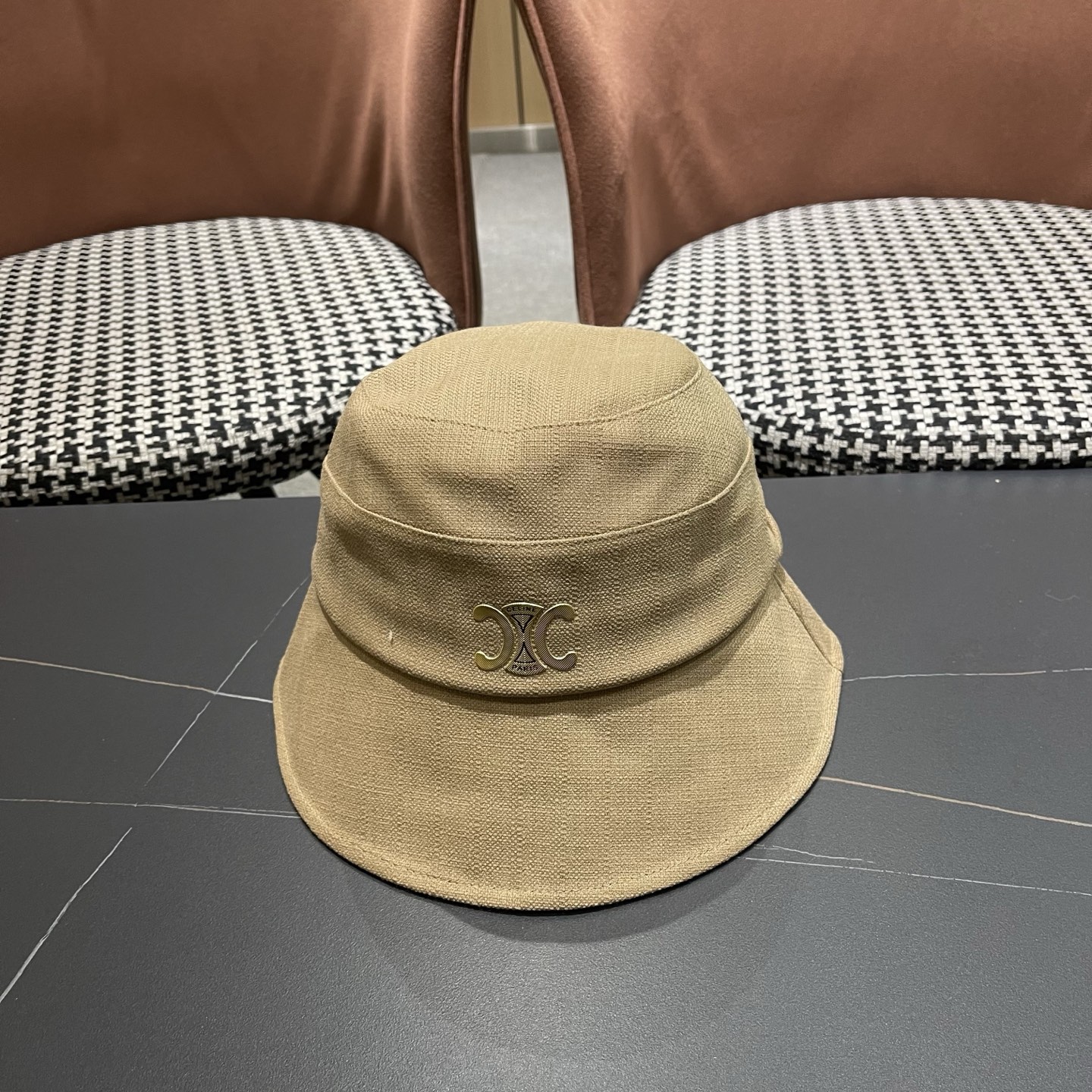 Celine 赛琳 春款网红大蝴蝶结铁丝渔夫帽日系甜美百搭显脸遮阳大帽檐盆帽