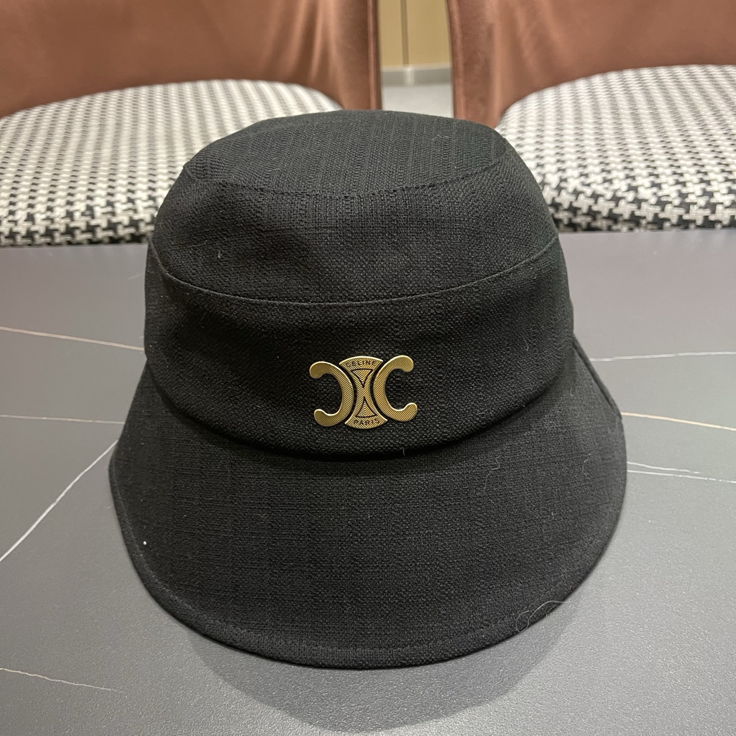 Celine 赛琳 春款网红大蝴蝶结铁丝渔夫帽日系甜美百搭显脸遮阳大帽檐盆帽