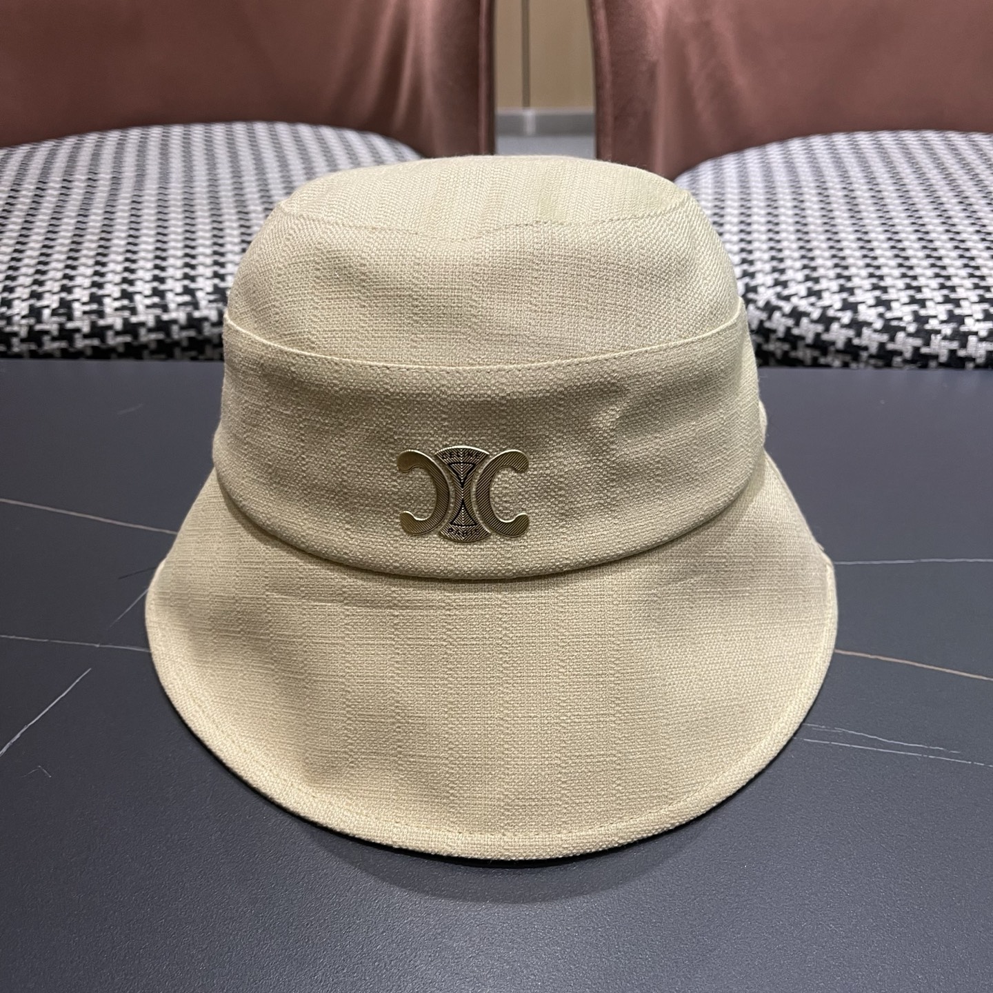 Celine 赛琳 春款网红大蝴蝶结铁丝渔夫帽日系甜美百搭显脸遮阳大帽檐盆帽