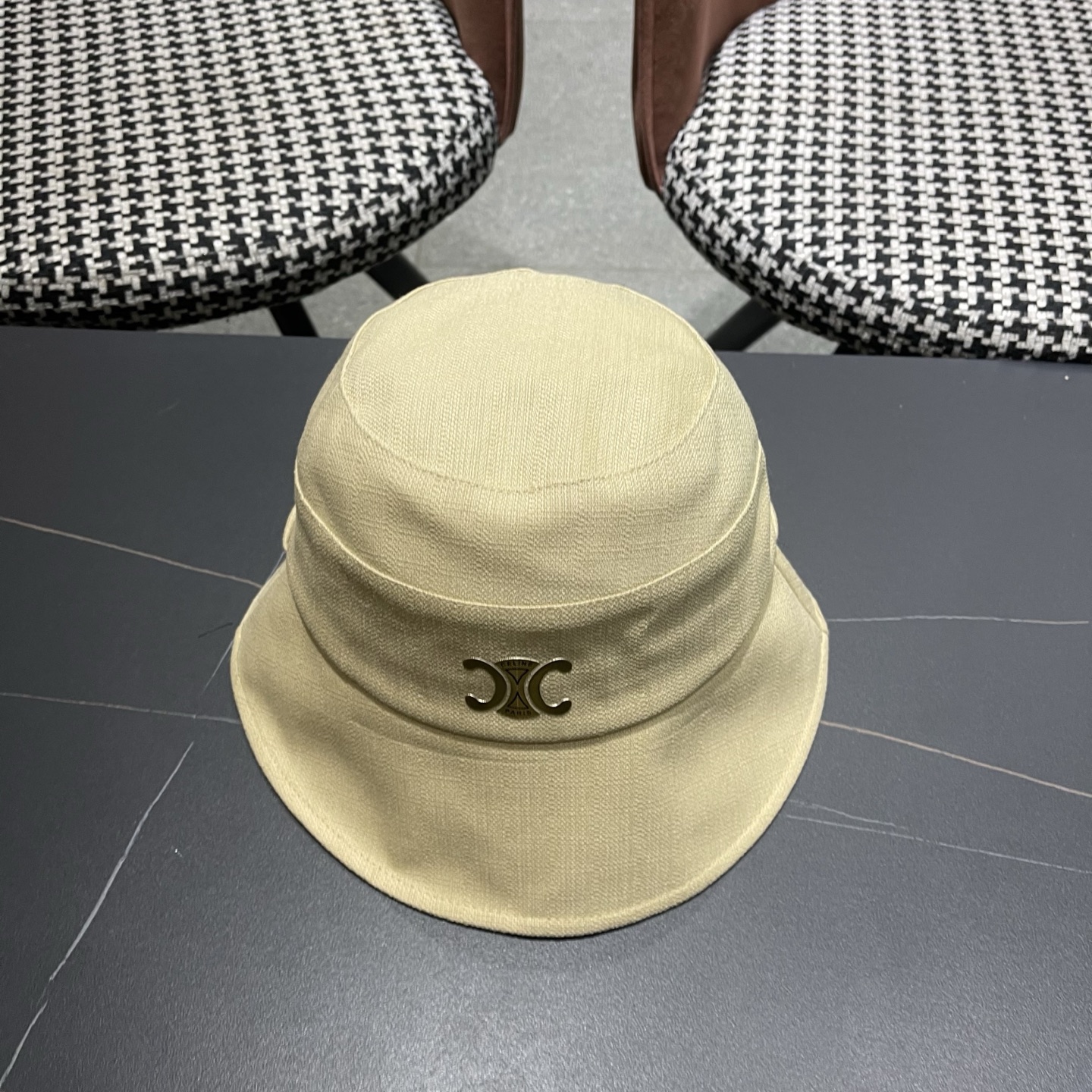 Celine 赛琳 春款网红大蝴蝶结铁丝渔夫帽日系甜美百搭显脸遮阳大帽檐盆帽