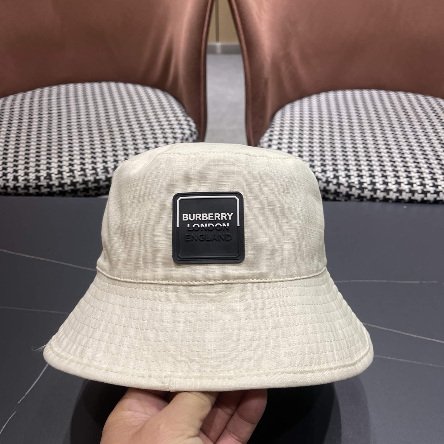 BURBERRY巴宝莉 韩版百搭潮牌夏季双面遮阳帽日系盆帽太阳防晒女