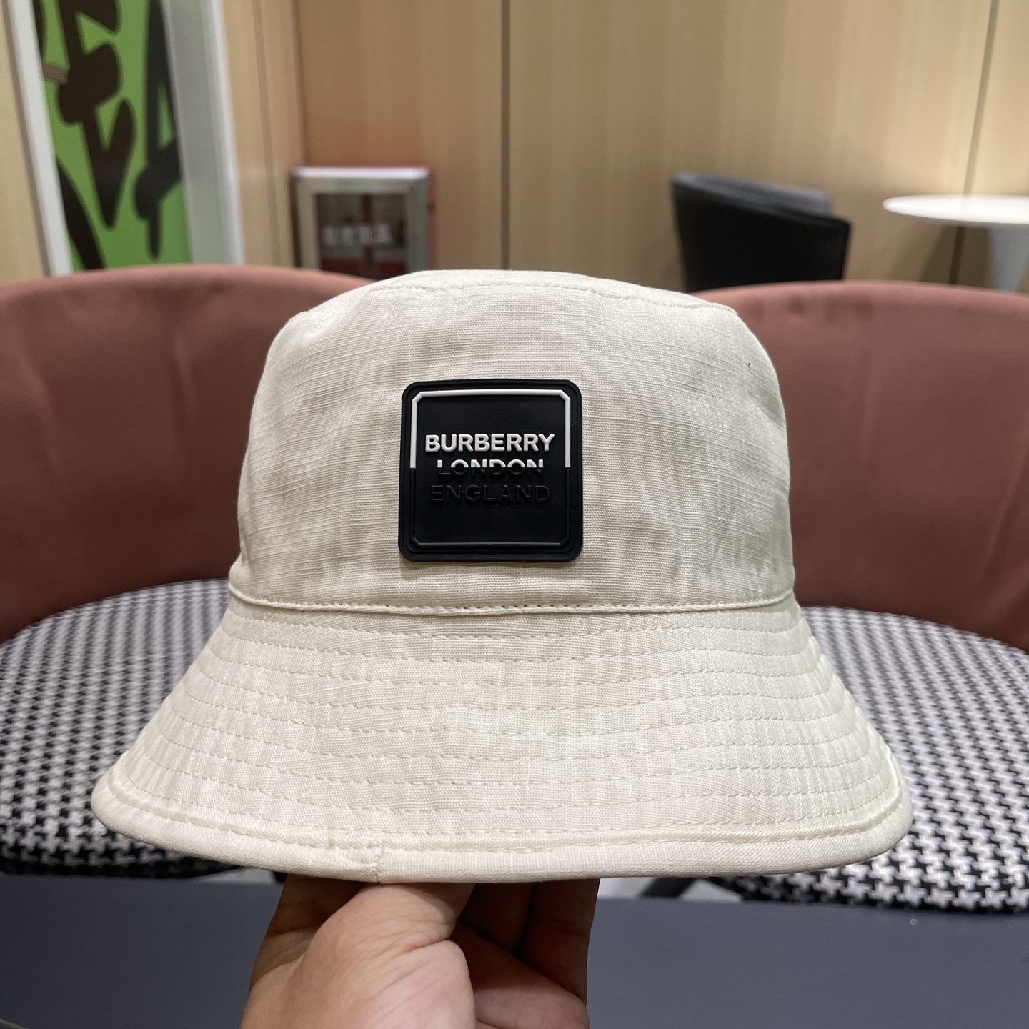 BURBERRY巴宝莉 韩版百搭潮牌夏季双面遮阳帽日系盆帽太阳防晒女