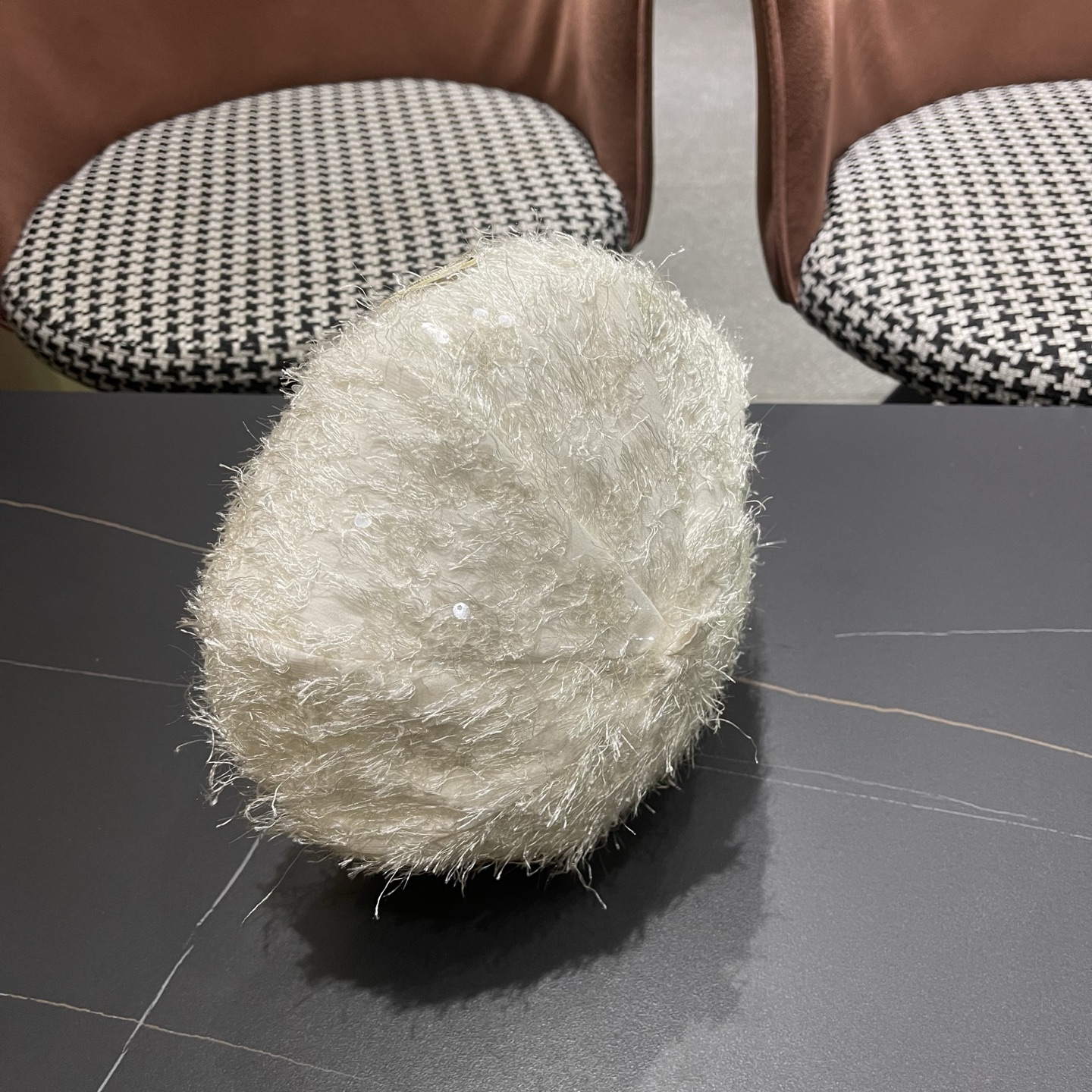 MONCLER（蒙口）韩系小香风亮丝贝雷帽春夏季氛围感显脸小优雅小众英伦风百搭八角帽