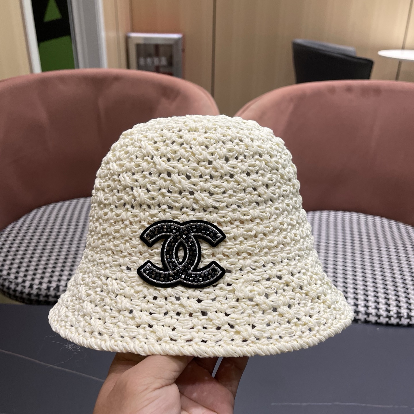 香奈儿CHANEL 春夏韩版百搭显脸小渔夫帽女时尚休闲遮阳帽盆帽潮