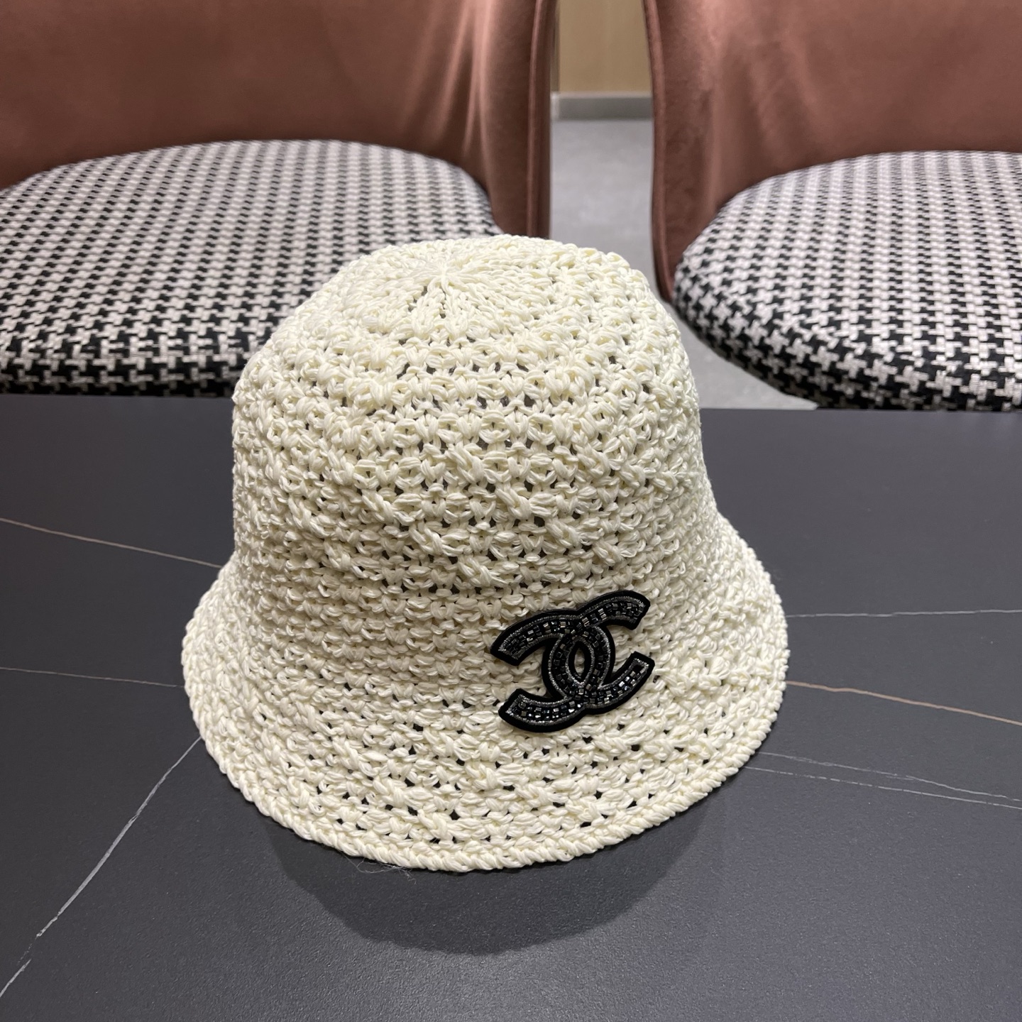 香奈儿CHANEL 春夏韩版百搭显脸小渔夫帽女时尚休闲遮阳帽盆帽潮