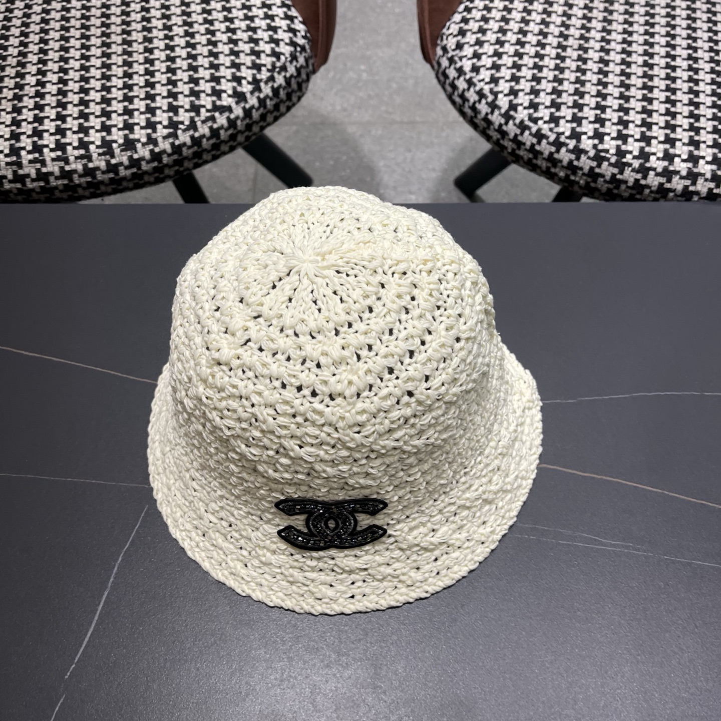 香奈儿CHANEL 春夏韩版百搭显脸小渔夫帽女时尚休闲遮阳帽盆帽潮