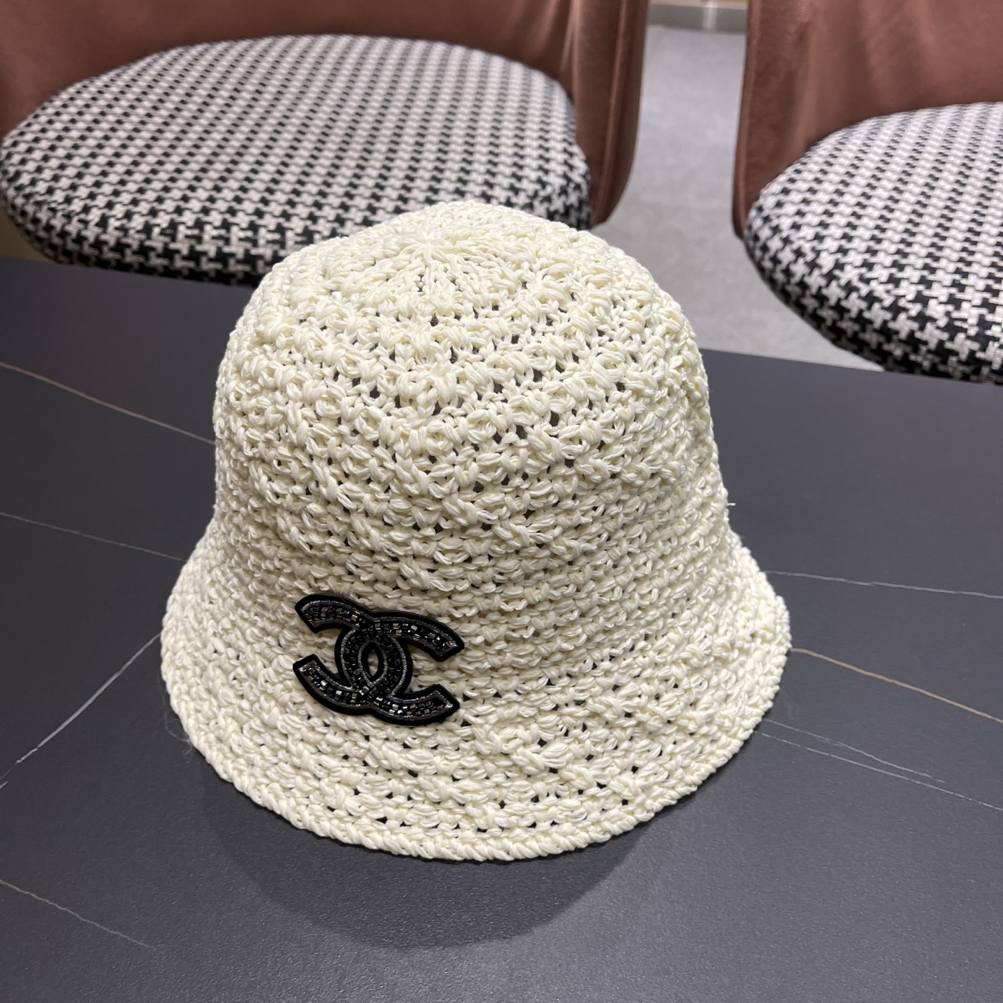 香奈儿CHANEL 春夏韩版百搭显脸小渔夫帽女时尚休闲遮阳帽盆帽潮