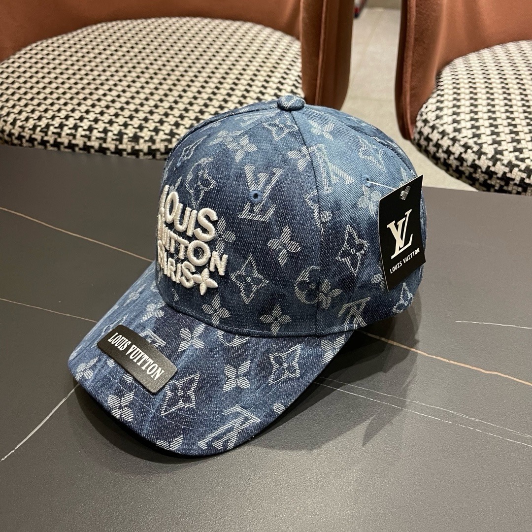LV路易威登新款原单棒球帽，专柜1:1开模订制质量超赞，基础头围56，可调节。