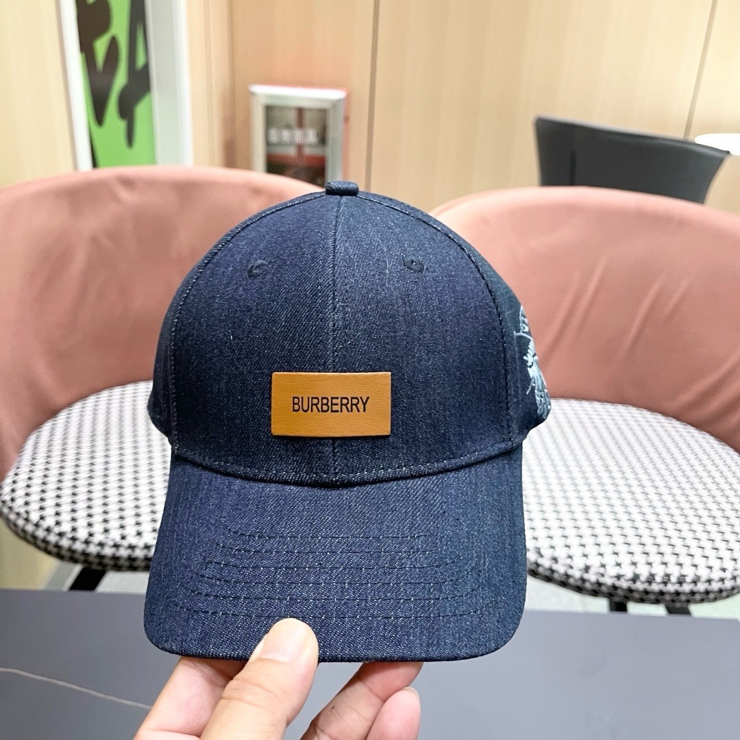 【巴宝莉BURBERRY】🌸官网同步上线🎊 韩版新款1:1原单品质 男女通用棒球帽 高版品质质量。。。👉