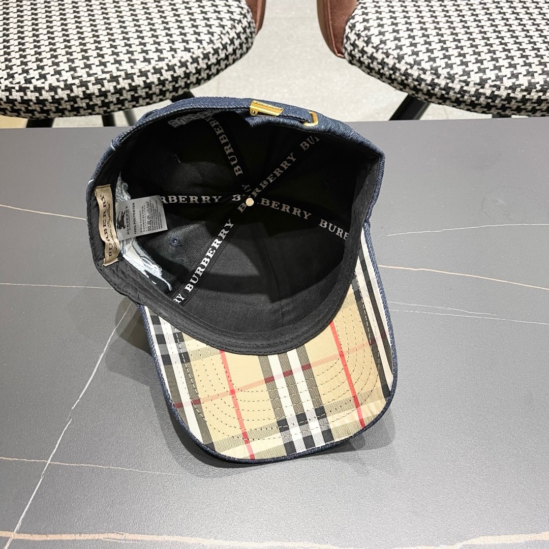 【巴宝莉BURBERRY】🌸官网同步上线🎊 韩版新款1:1原单品质 男女通用棒球帽 高版品质质量。。。👉