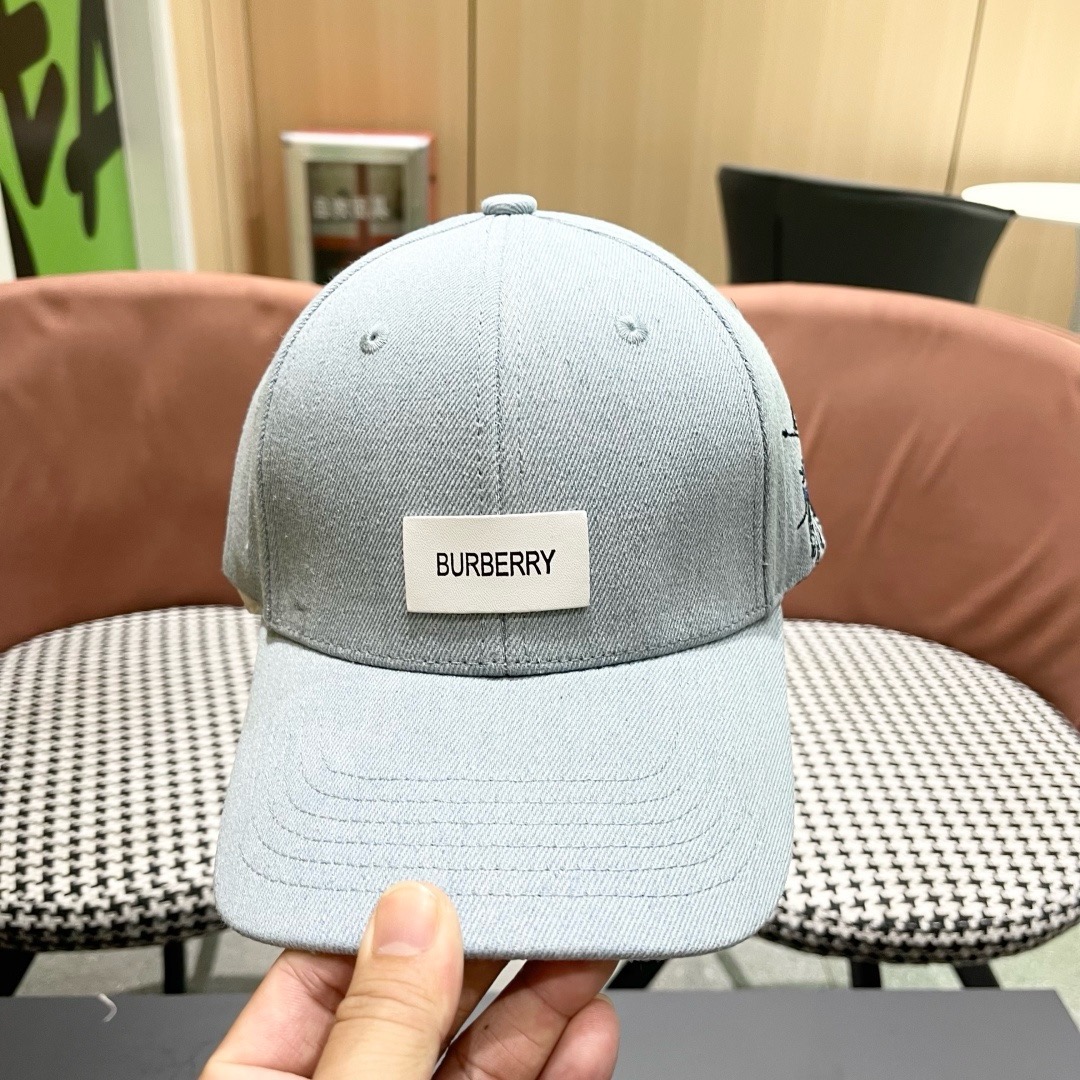 【巴宝莉BURBERRY】🌸官网同步上线🎊 韩版新款1:1原单品质 男女通用棒球帽 高版品质质量。。。👉