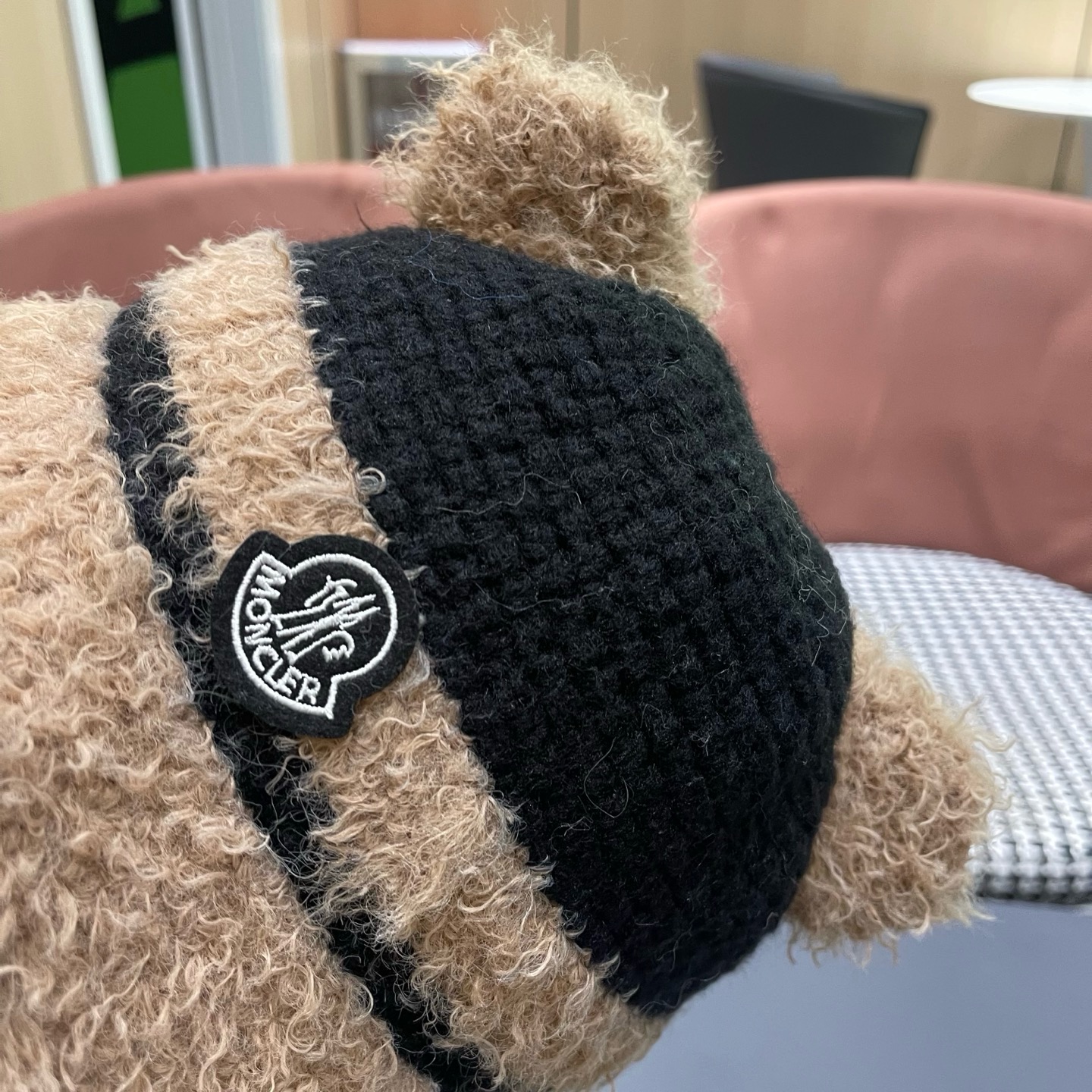 MONCLER（蒙口） 冬季渔夫帽女ins韩版保暖冷帽可爱羊羔毛泰迪绒百搭显脸小盆帽潮