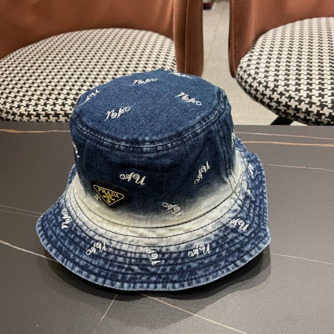 NO:755676,PRADA new summer beach denim fisherman hat, a must-have hat for going out on the street, straw hat, fisherman hat, baseball cap, hat, prada, prada, espadrilles, hats19860909普拉达PRADA 新款夏天沙滩牛仔渔夫帽出街必备帽子草帽渔夫帽棒球帽,帽子,prada,prada,espadrilles,hats,hat