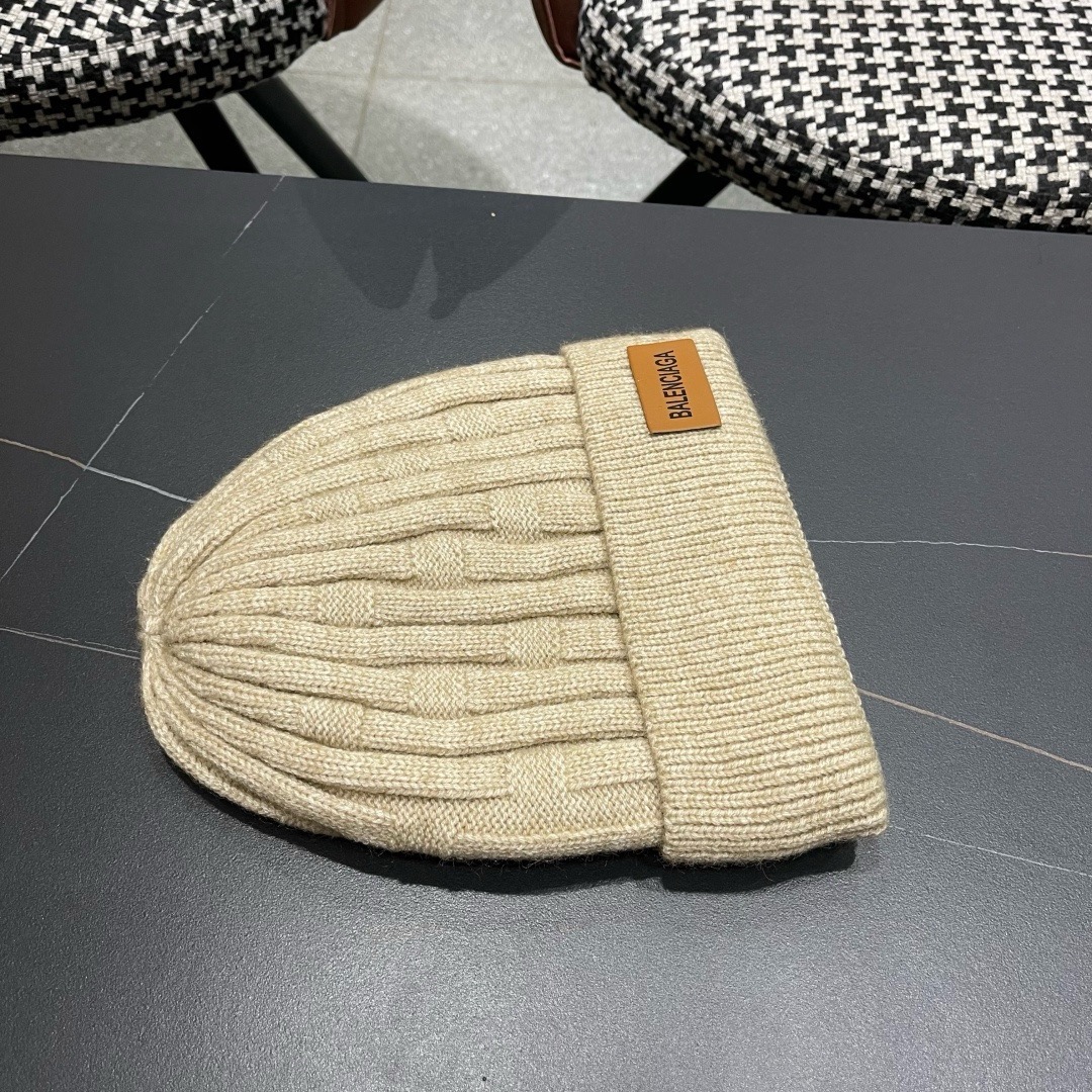 巴黎世家👒现货Balenciaga巴黎世家官网品质（非市场普通货，留意细节哦）秋冬新款毛线帽子，男女同款