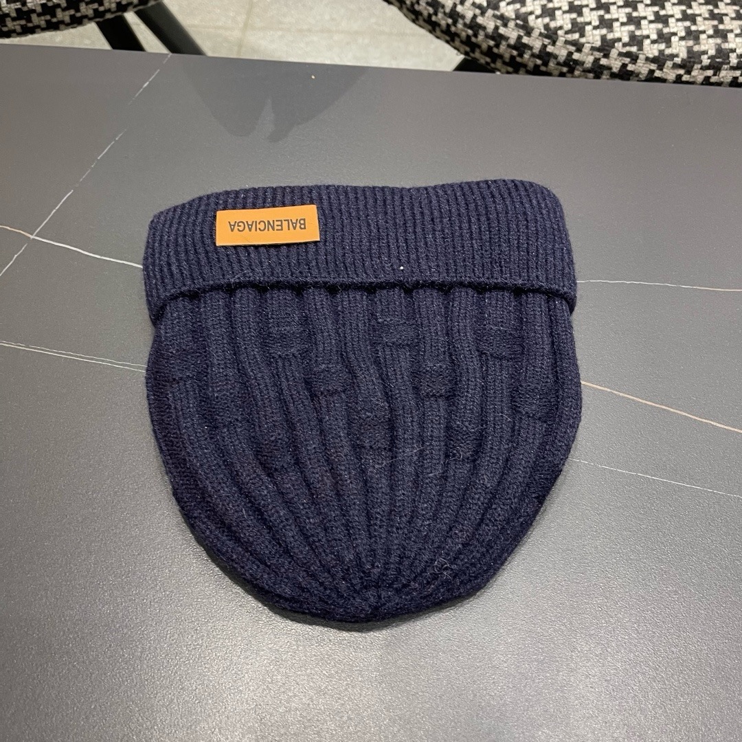 巴黎世家👒现货Balenciaga巴黎世家官网品质（非市场普通货，留意细节哦）秋冬新款毛线帽子，男女同款