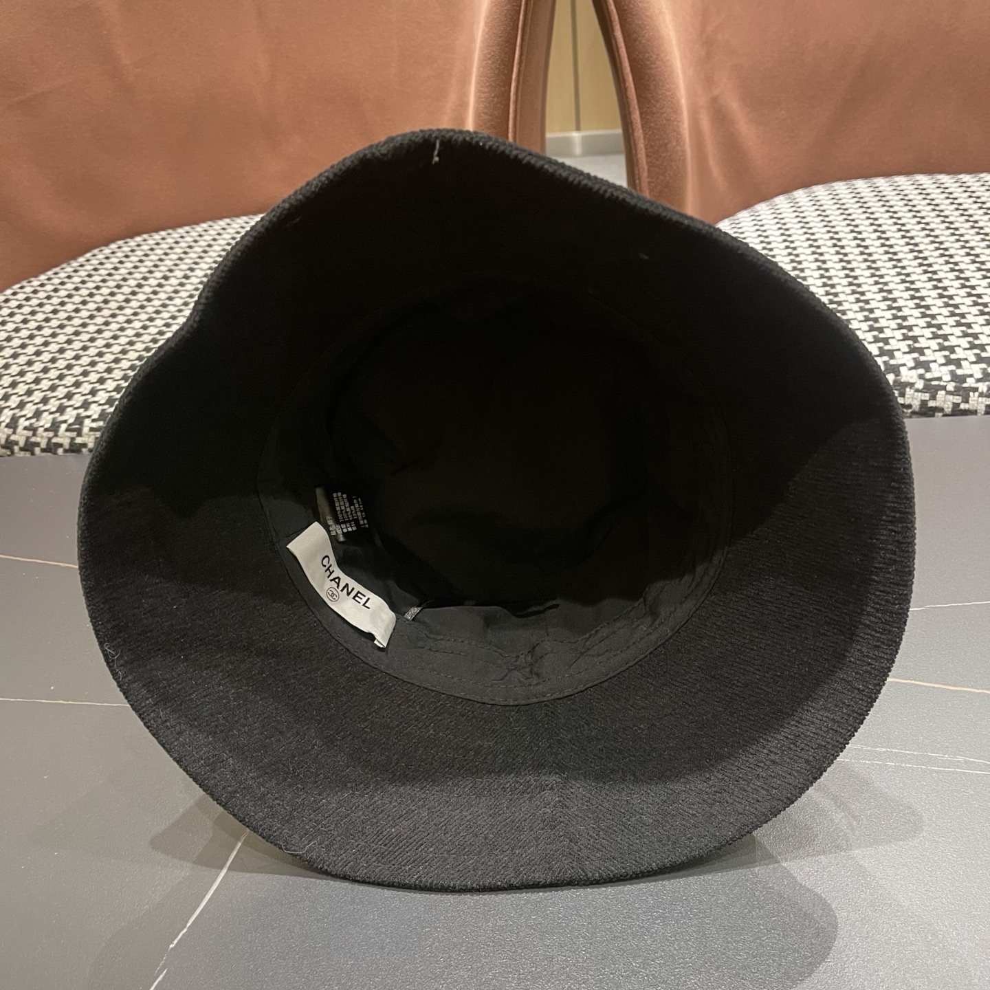 香奈儿CHANEL 渔夫帽女防紫外线遮阳帽大头围太阳盆帽潮