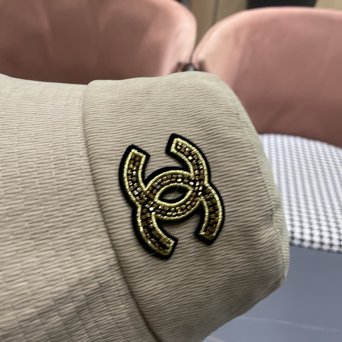 香奈儿CHANEL 渔夫帽女防紫外线遮阳帽大头围太阳盆帽潮