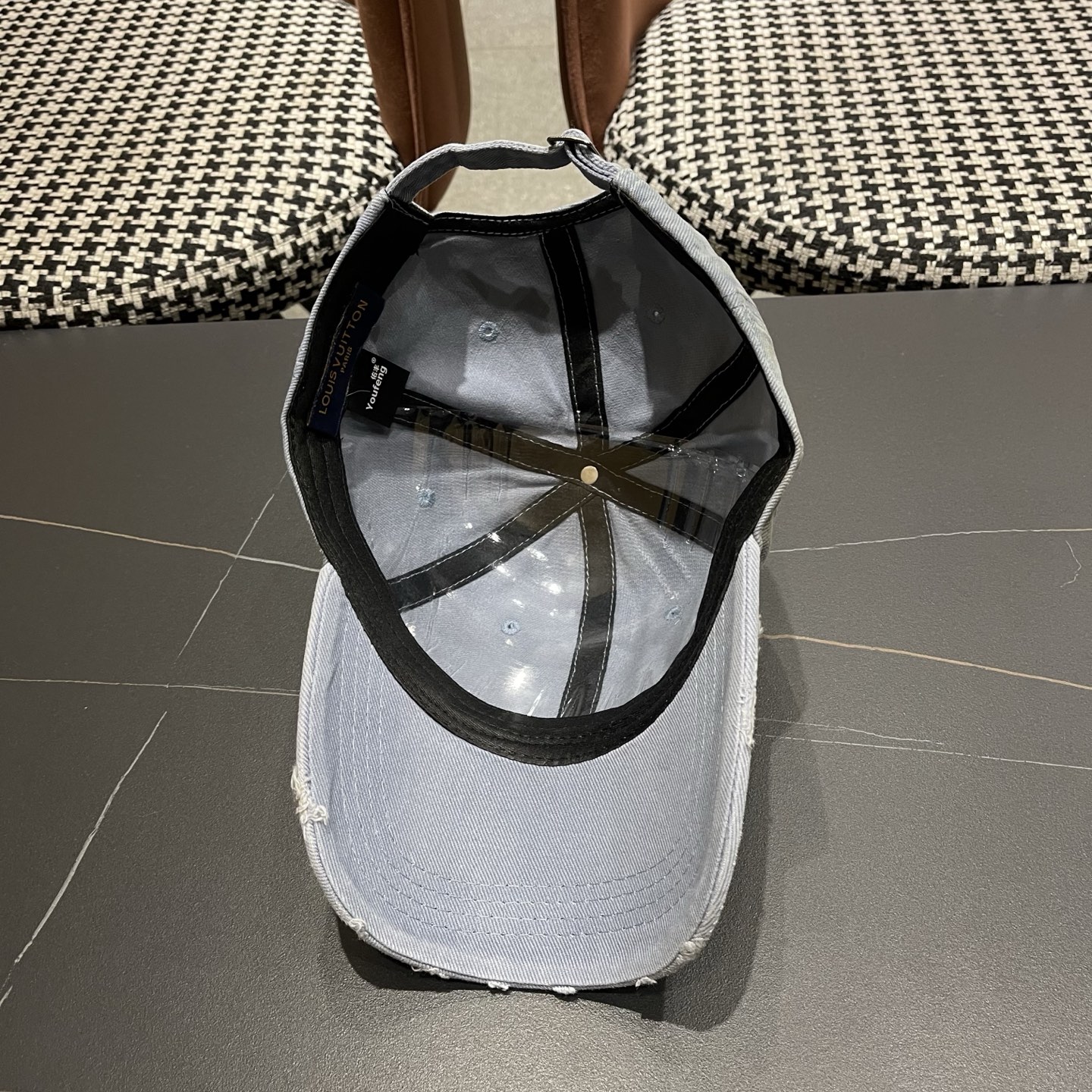 LV路易威登 水洗棒球帽网红百搭鸭舌帽子潮