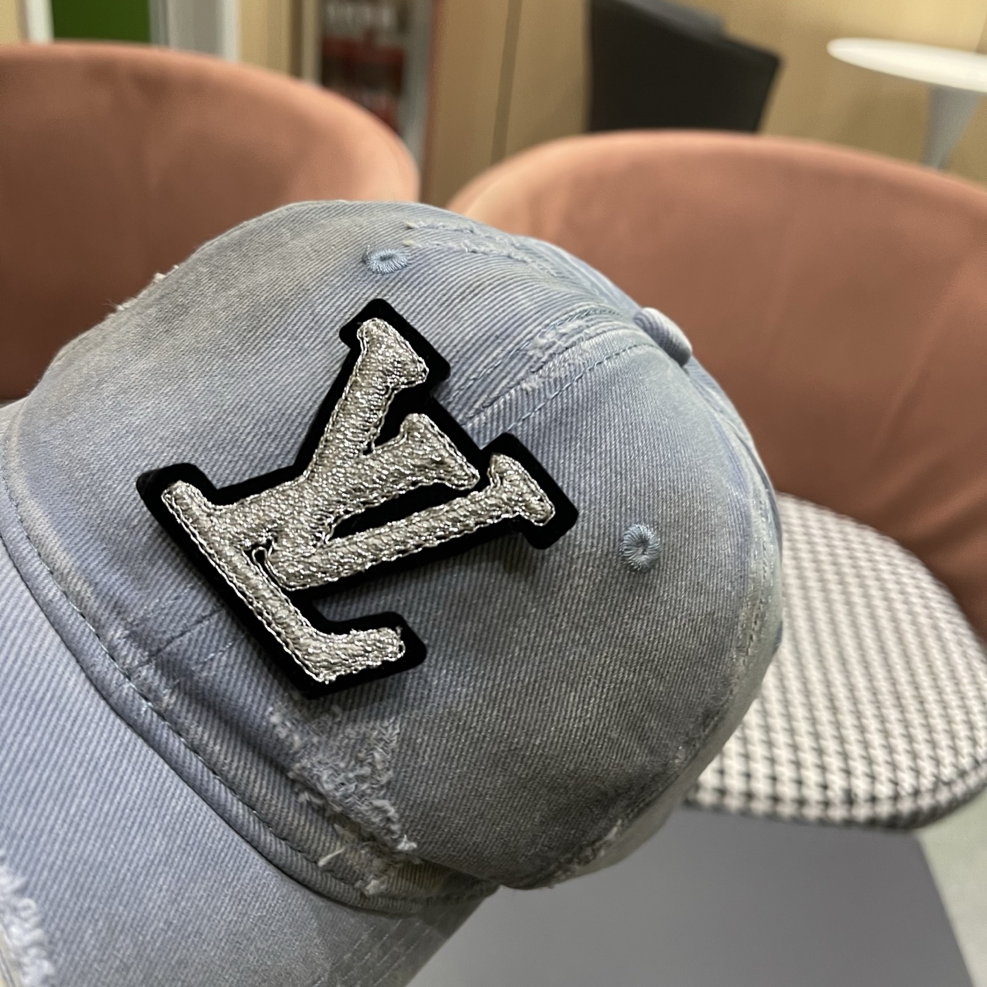 LV路易威登 水洗棒球帽网红百搭鸭舌帽子潮