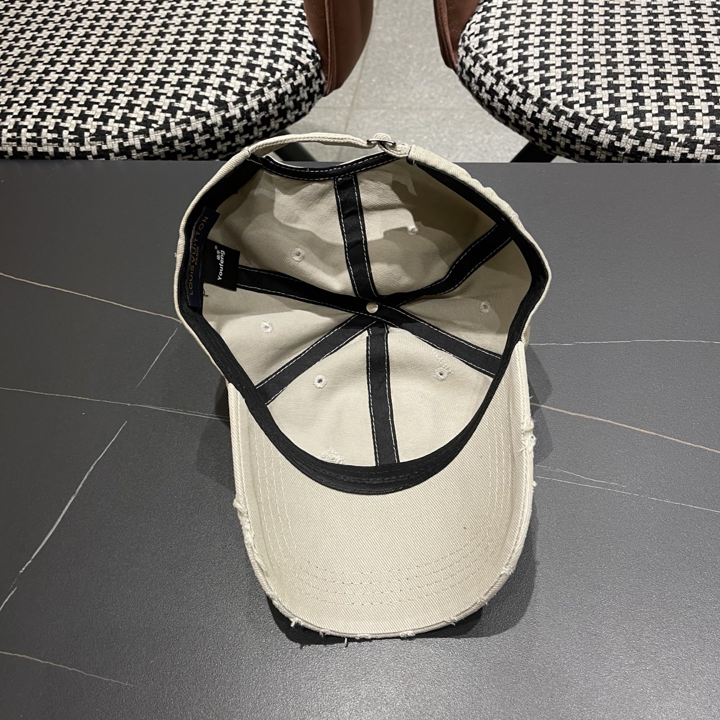 LV路易威登 水洗棒球帽网红百搭鸭舌帽子潮