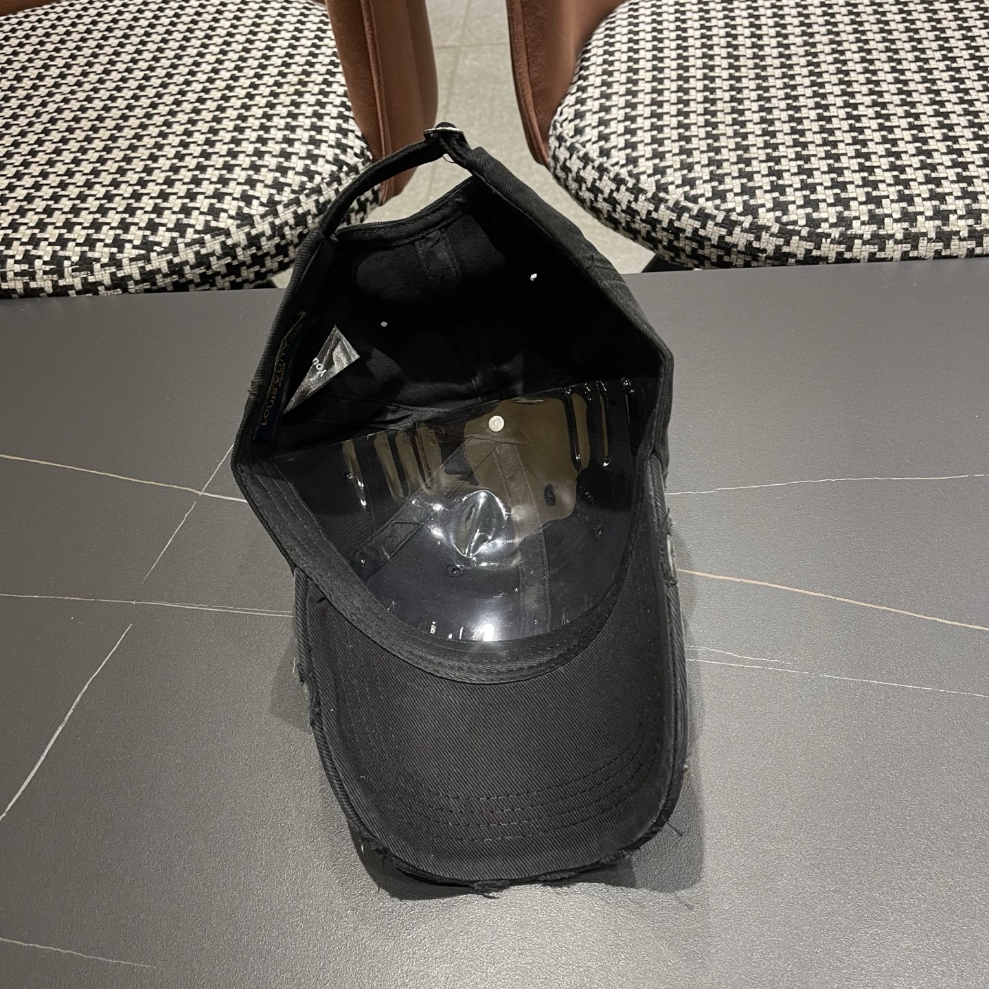 LV路易威登 水洗棒球帽网红百搭鸭舌帽子潮