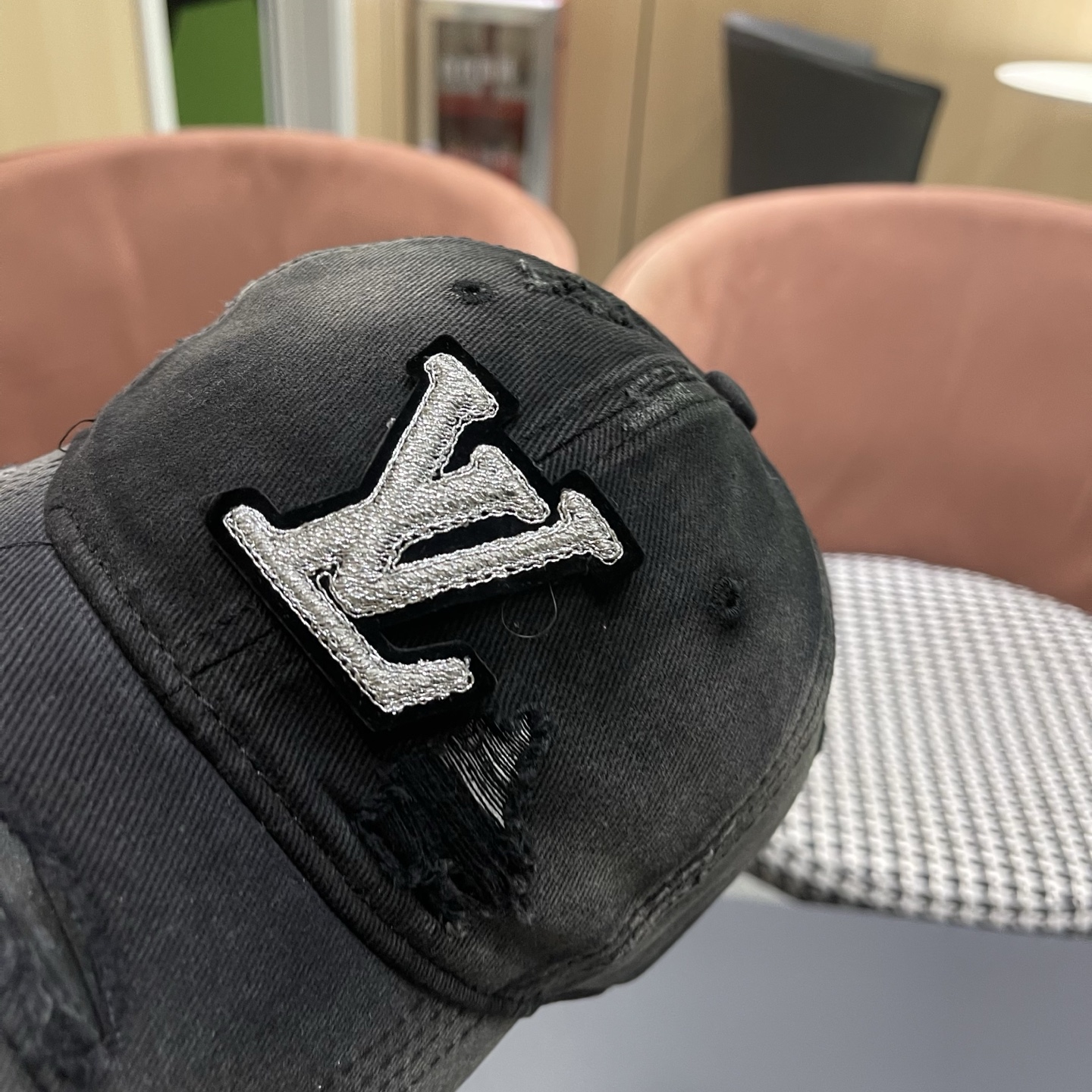 LV路易威登 水洗棒球帽网红百搭鸭舌帽子潮