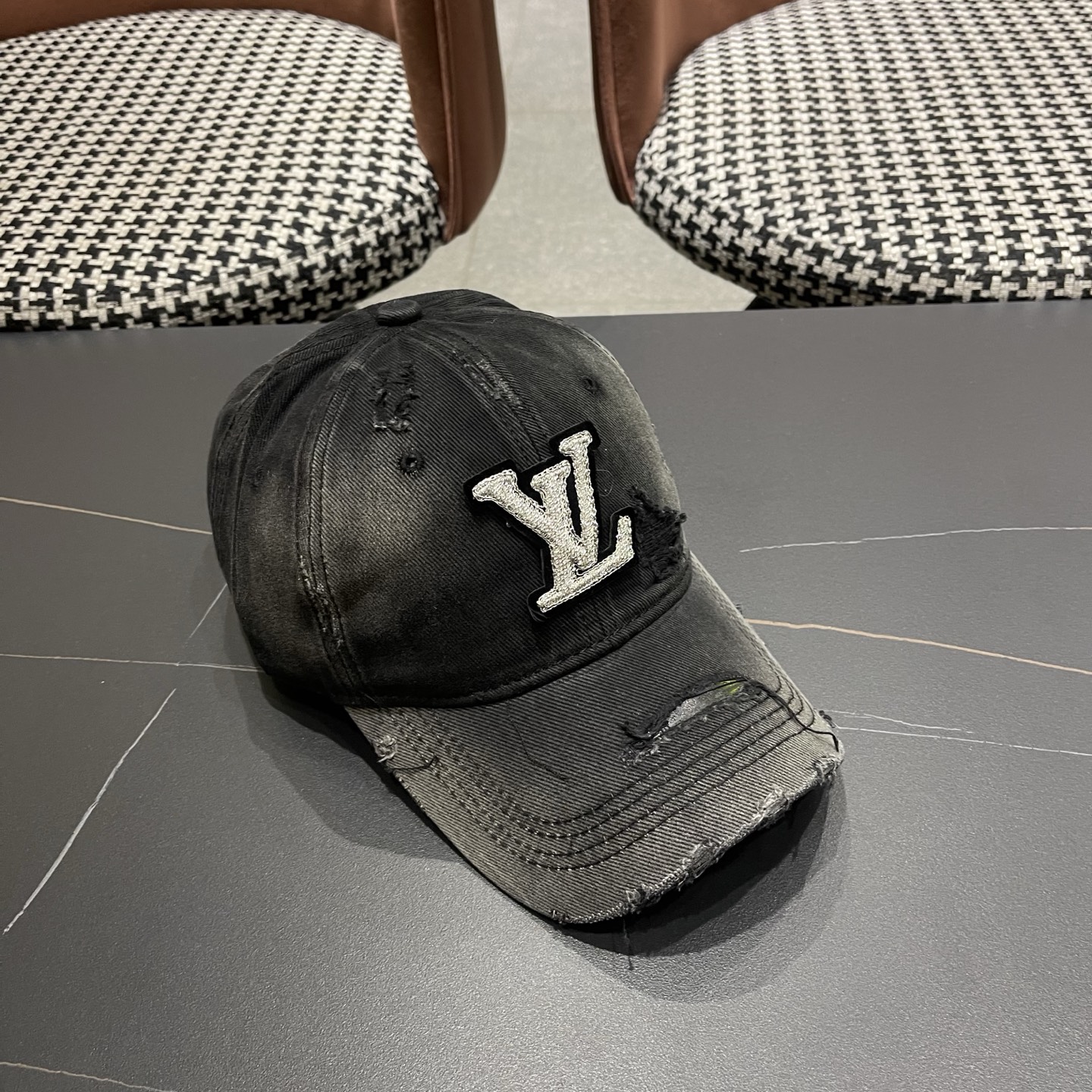 LV路易威登 水洗棒球帽网红百搭鸭舌帽子潮